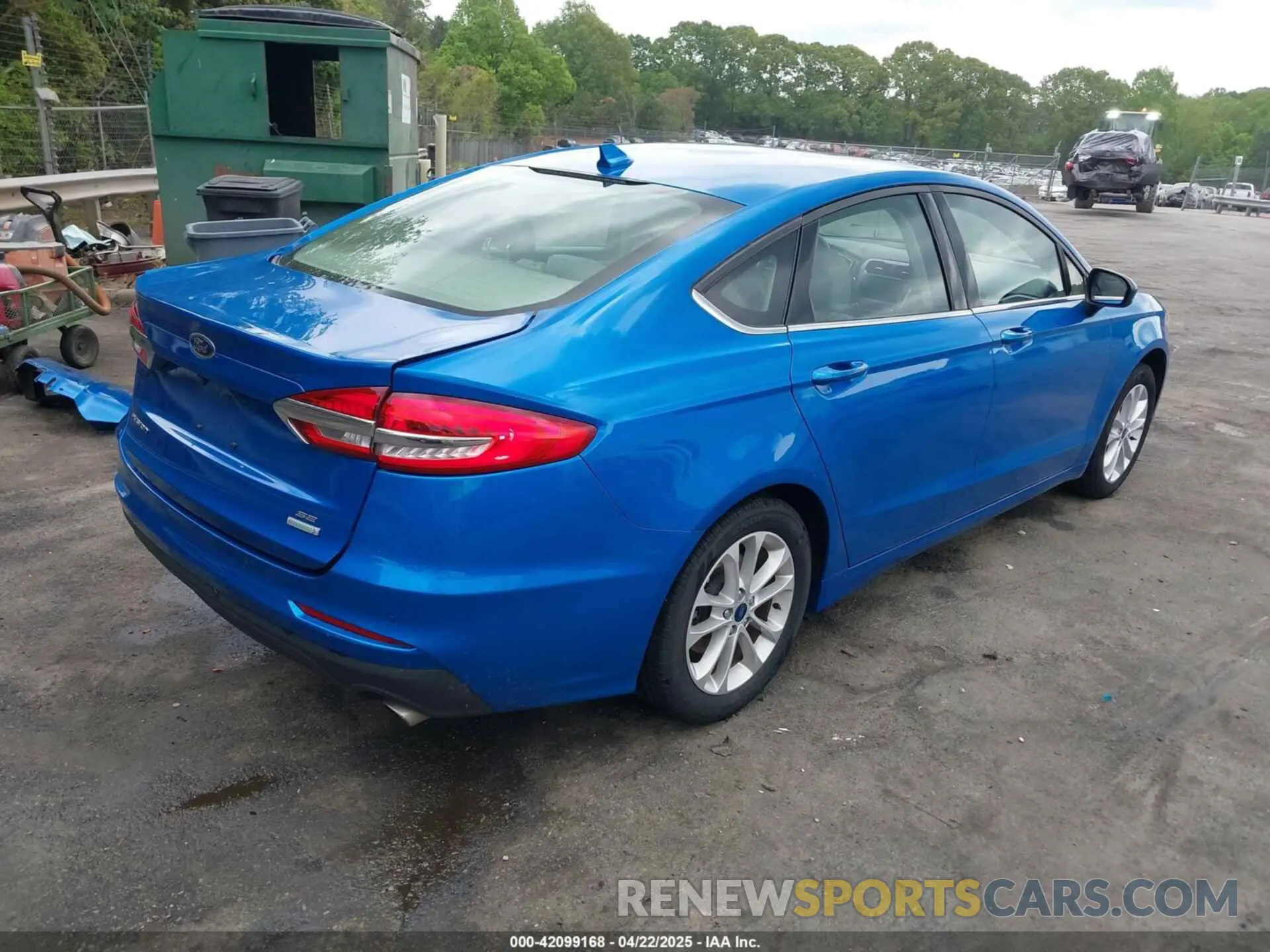 4 fotografías del automóvil dañado 3FA6P0HD8LR235608 FORD FUSION 2020