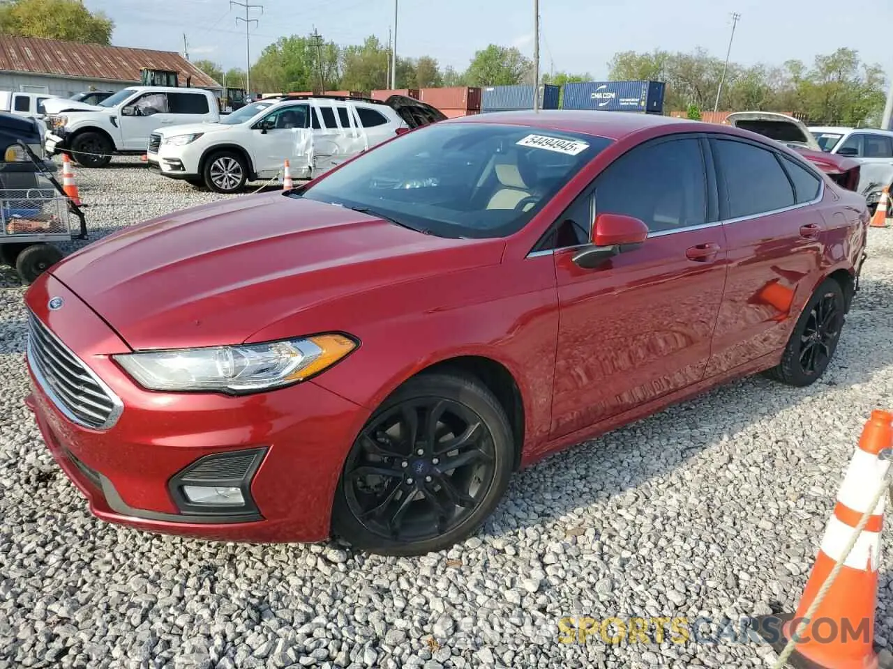 1 fotografías del automóvil dañado 3FA6P0HD9LR165827 FORD FUSION 2020
