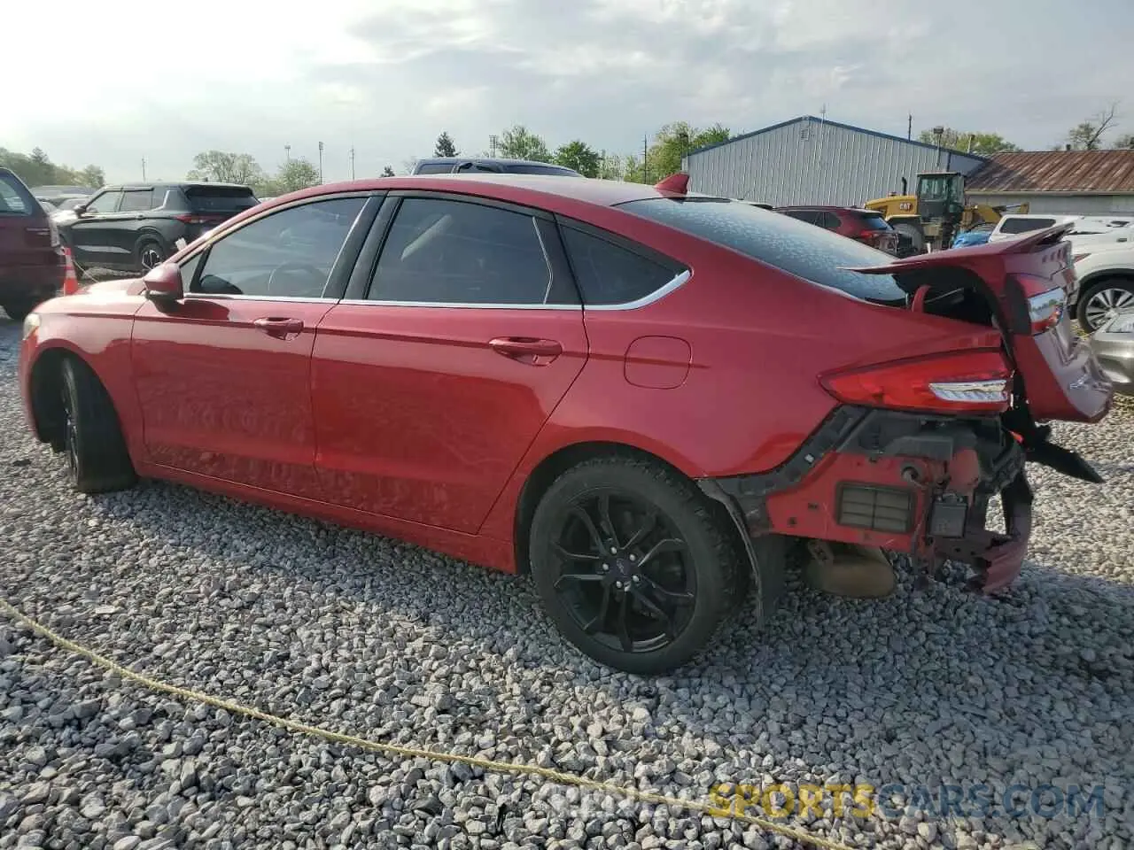 2 fotografías del automóvil dañado 3FA6P0HD9LR165827 FORD FUSION 2020