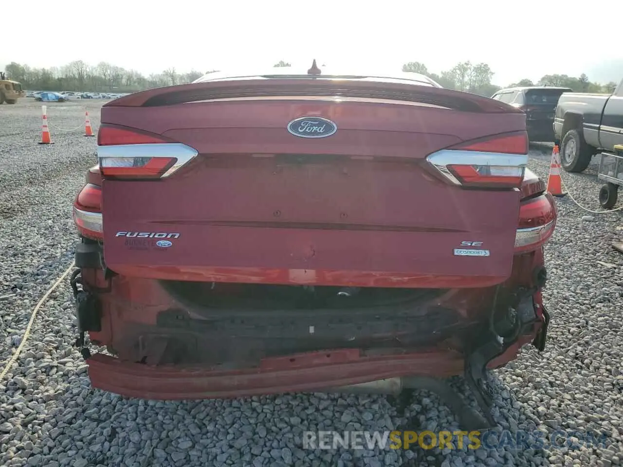6 fotografías del automóvil dañado 3FA6P0HD9LR165827 FORD FUSION 2020