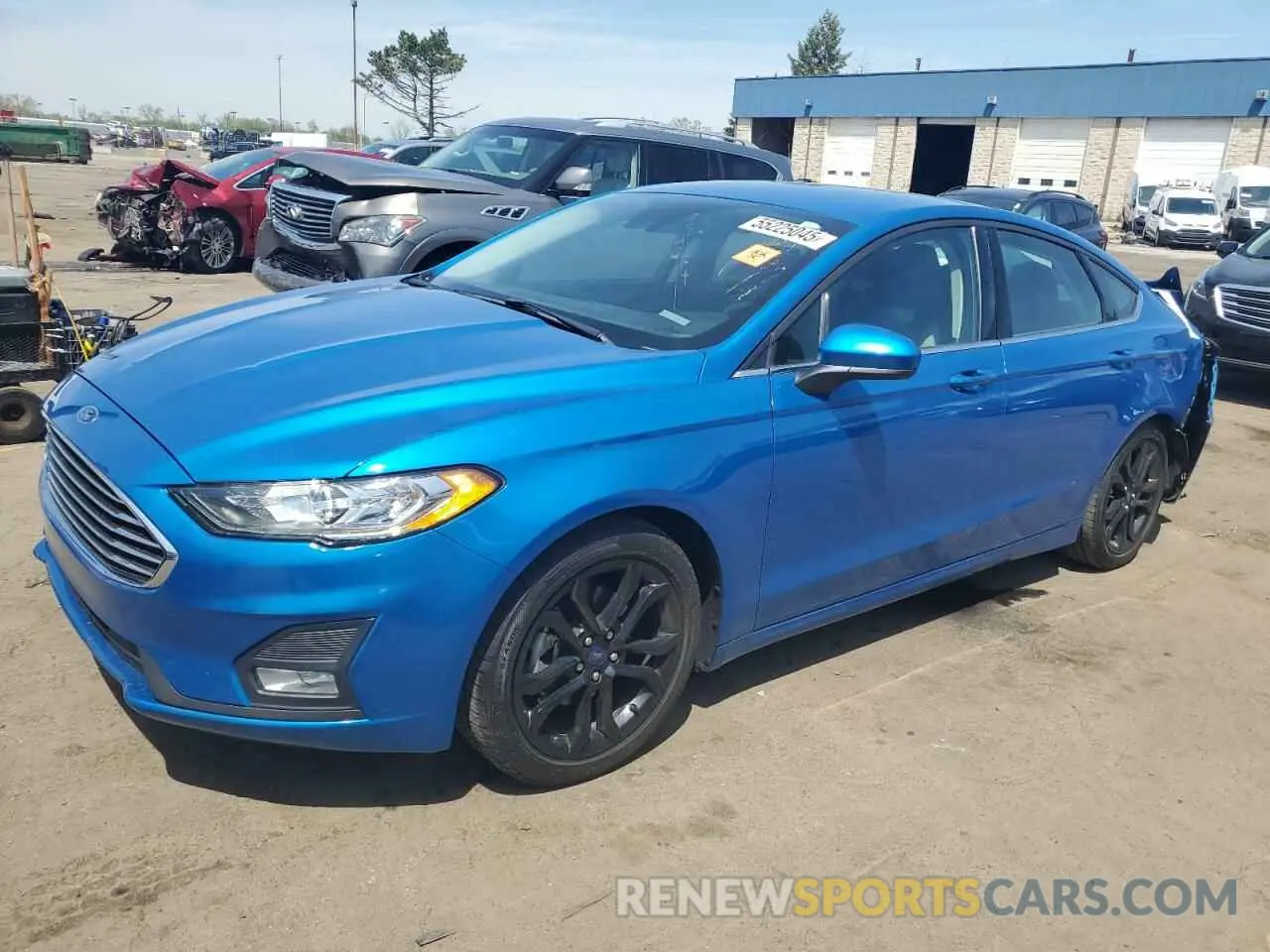 1 fotografías del automóvil dañado 3FA6P0HD9LR166525 FORD FUSION 2020