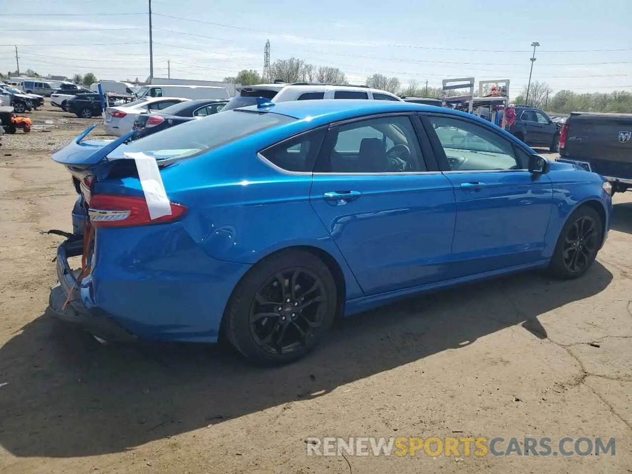 3 fotografías del automóvil dañado 3FA6P0HD9LR166525 FORD FUSION 2020