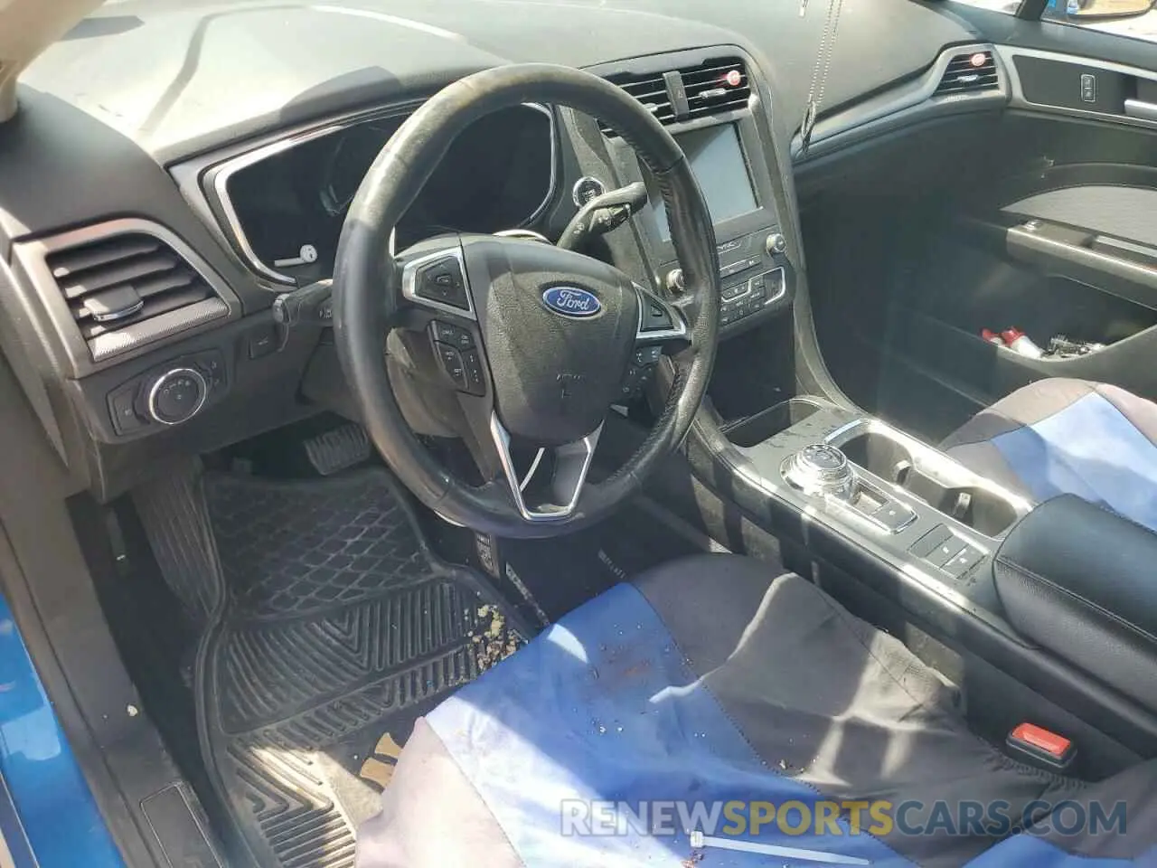 8 fotografías del automóvil dañado 3FA6P0HD9LR166525 FORD FUSION 2020