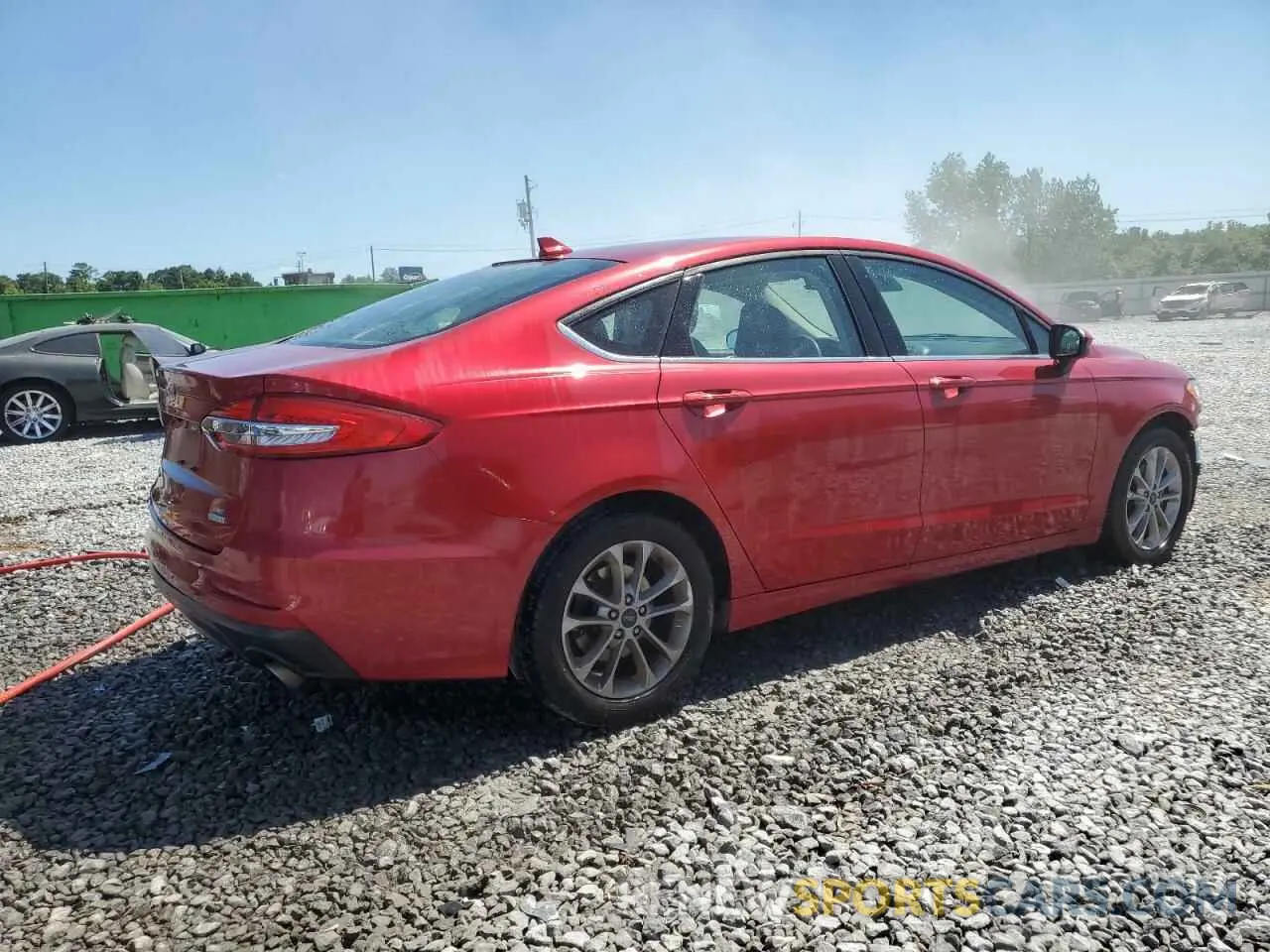 3 fotografías del automóvil dañado 3FA6P0HD9LR190100 FORD FUSION 2020