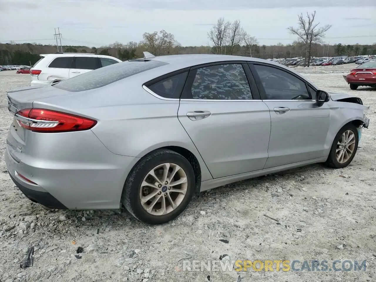 3 fotografías del automóvil dañado 3FA6P0HD9LR219420 FORD FUSION 2020