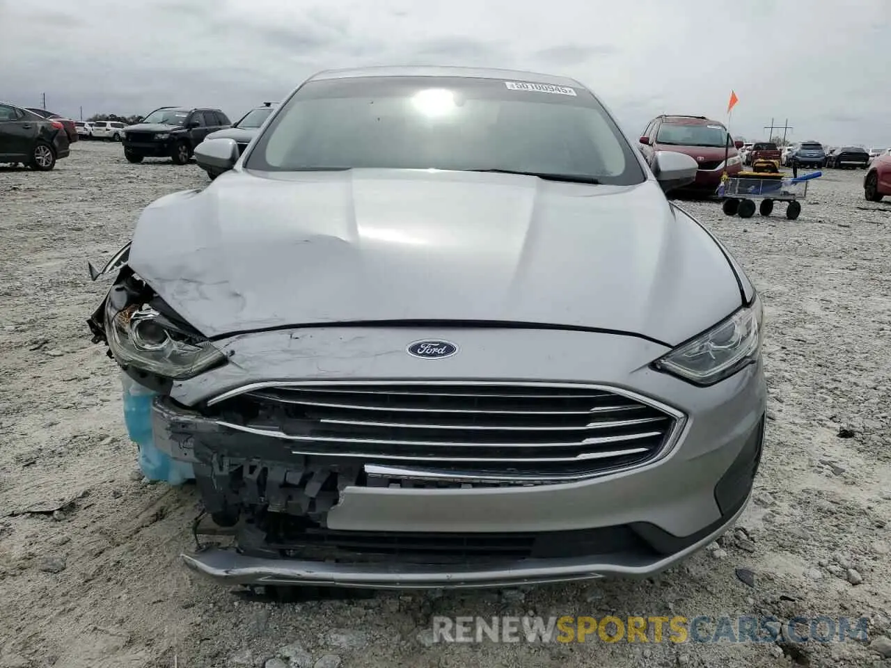5 fotografías del automóvil dañado 3FA6P0HD9LR219420 FORD FUSION 2020