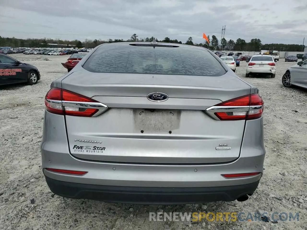 6 fotografías del automóvil dañado 3FA6P0HD9LR219420 FORD FUSION 2020