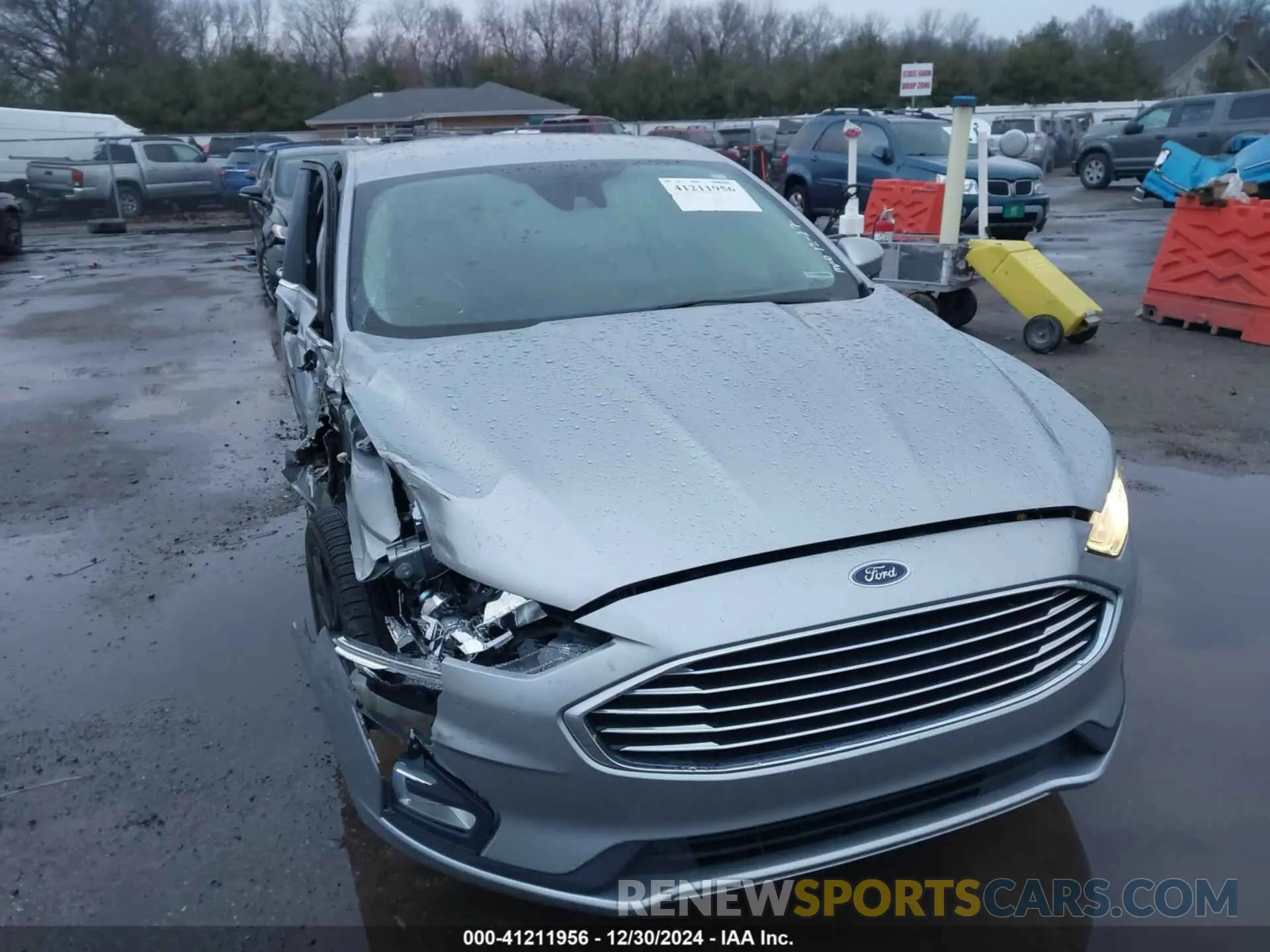 1 fotografías del automóvil dañado 3FA6P0HD9LR226755 FORD FUSION 2020