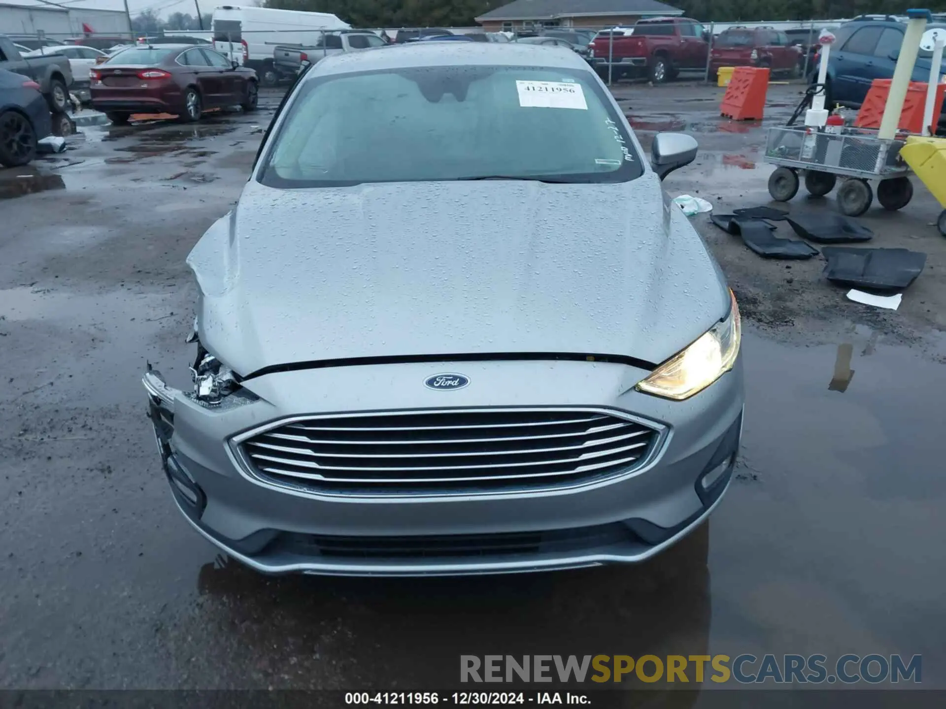 11 fotografías del automóvil dañado 3FA6P0HD9LR226755 FORD FUSION 2020