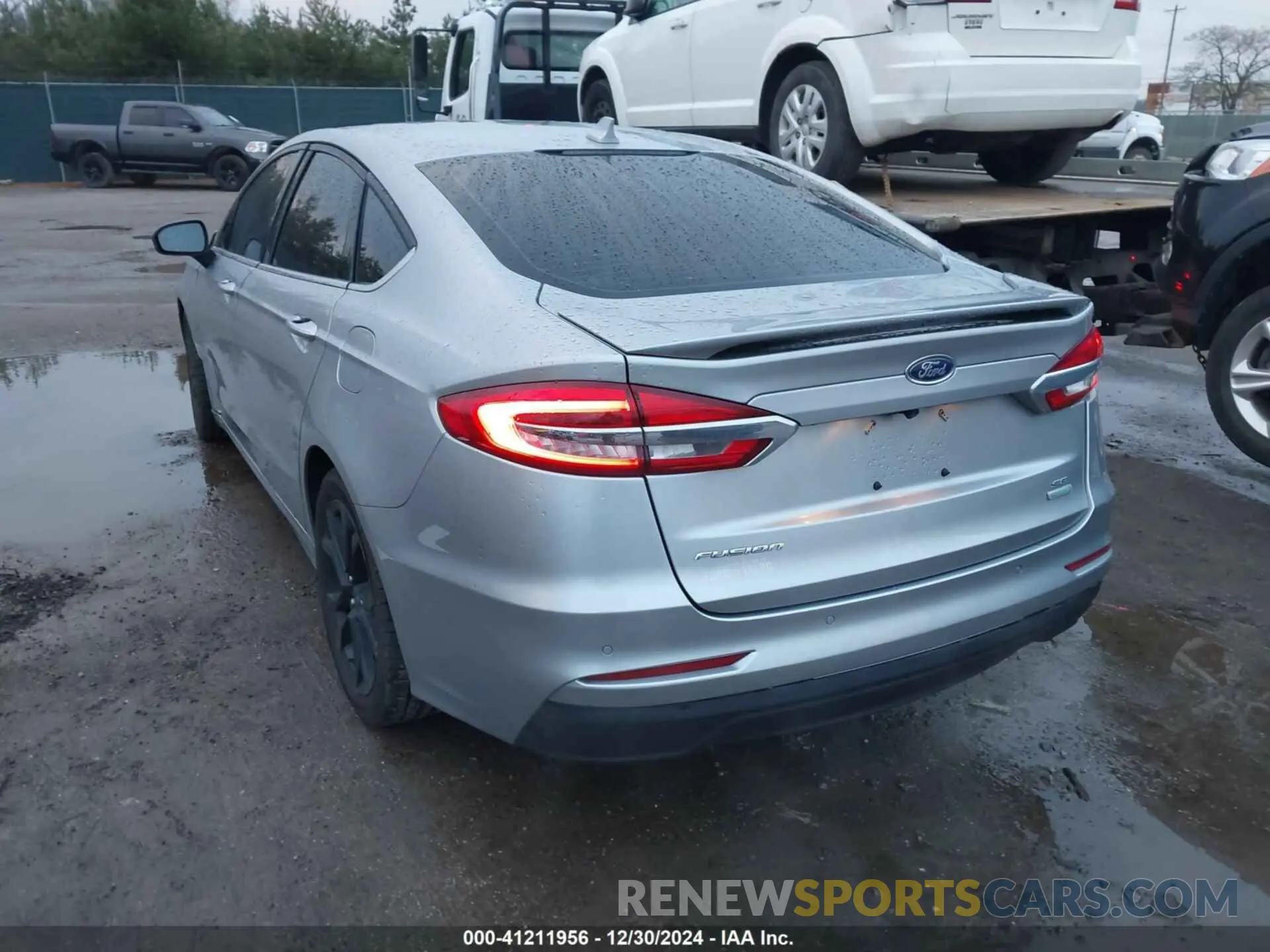 3 fotografías del automóvil dañado 3FA6P0HD9LR226755 FORD FUSION 2020