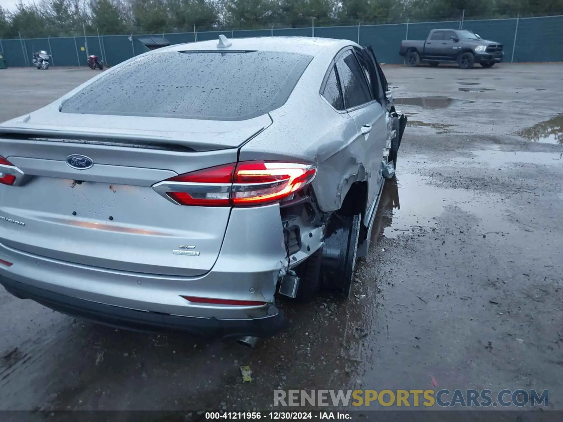 6 fotografías del automóvil dañado 3FA6P0HD9LR226755 FORD FUSION 2020