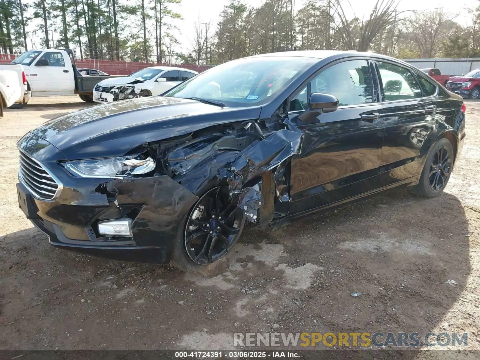 2 fotografías del automóvil dañado 3FA6P0HD9LR227405 FORD FUSION 2020