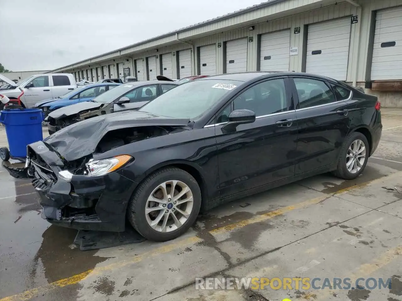 1 fotografías del automóvil dañado 3FA6P0HD9LR231017 FORD FUSION 2020