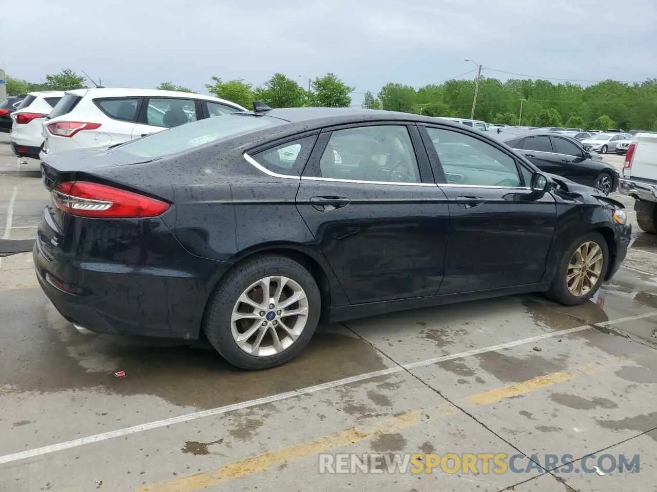 3 fotografías del automóvil dañado 3FA6P0HD9LR231017 FORD FUSION 2020