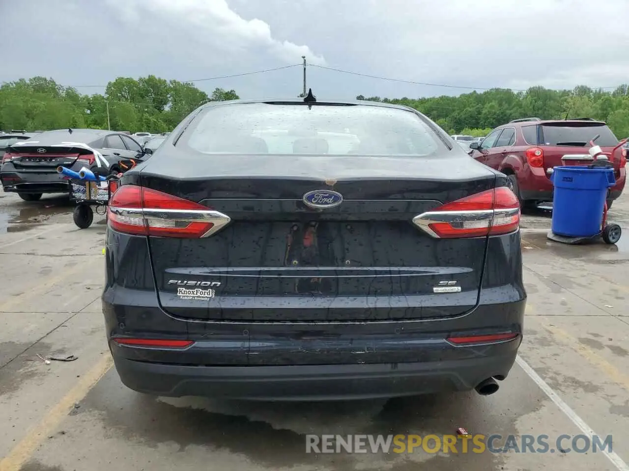 6 fotografías del automóvil dañado 3FA6P0HD9LR231017 FORD FUSION 2020