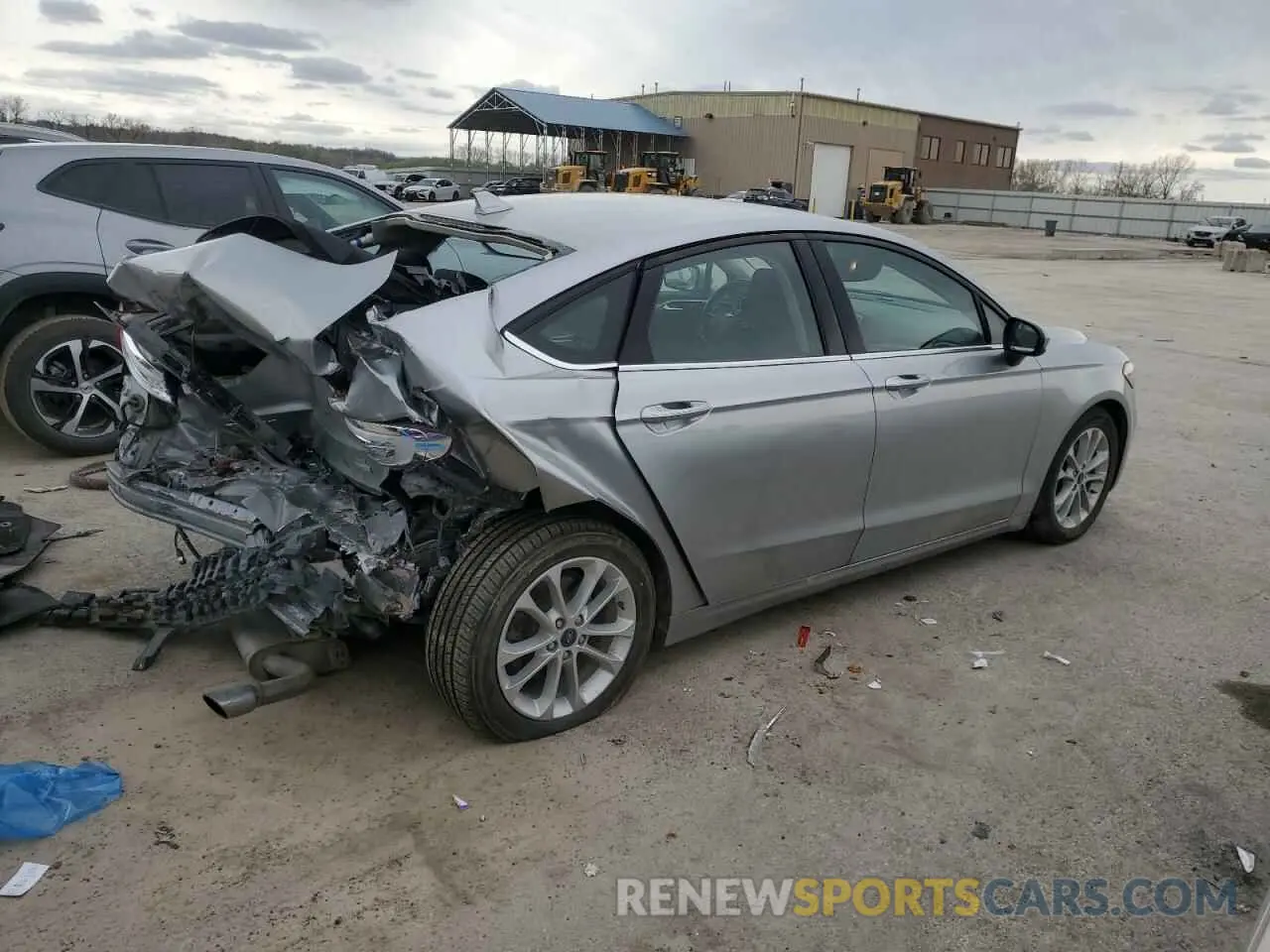 3 fotografías del automóvil dañado 3FA6P0HD9LR232622 FORD FUSION 2020