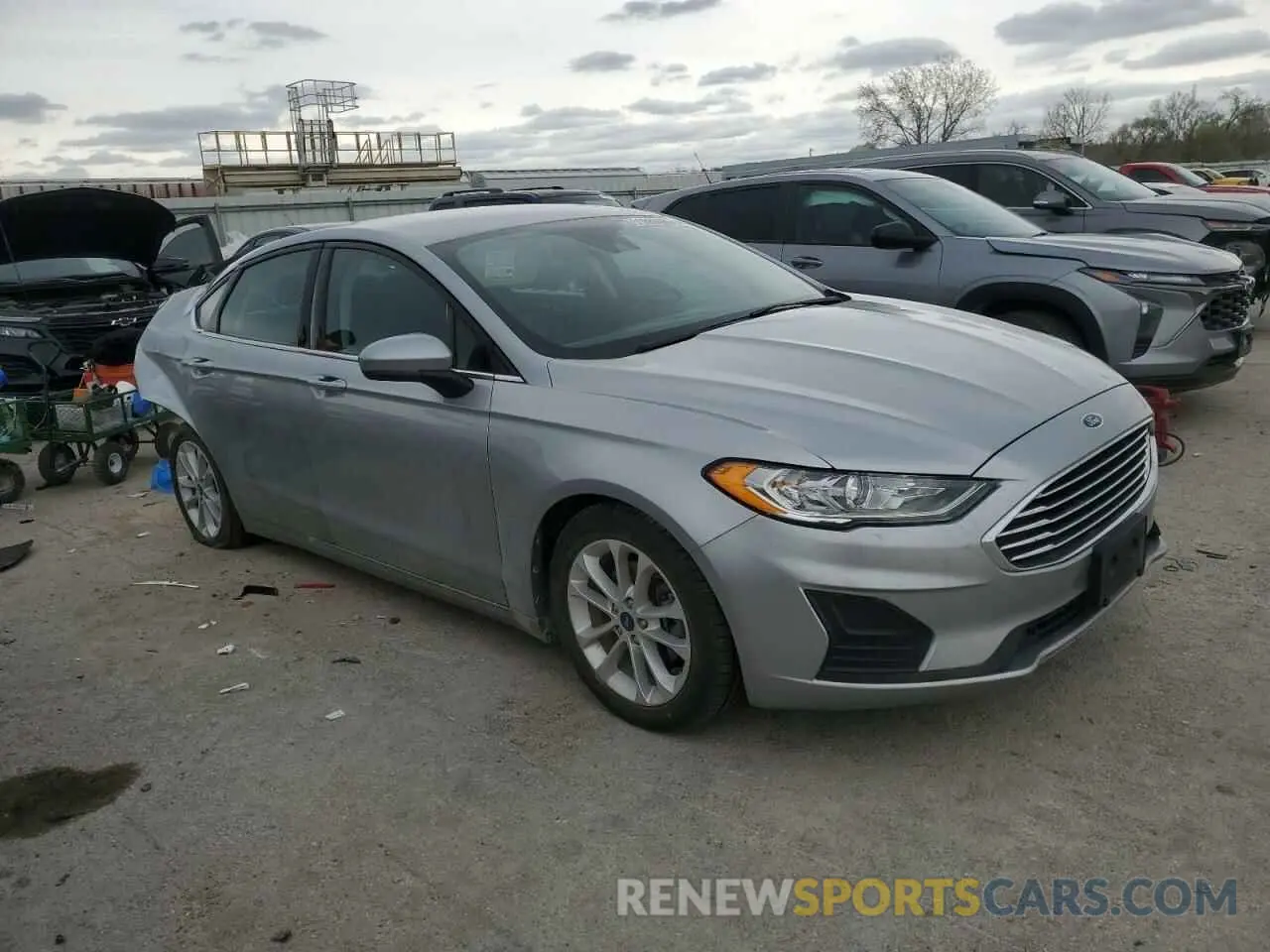 4 fotografías del automóvil dañado 3FA6P0HD9LR232622 FORD FUSION 2020