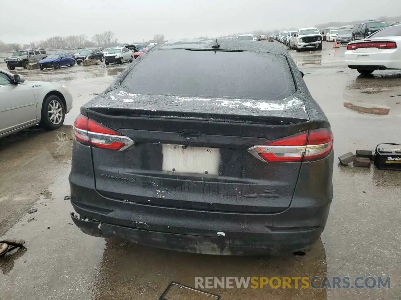 6 fotografías del automóvil dañado 3FA6P0HD9LR232748 FORD FUSION 2020