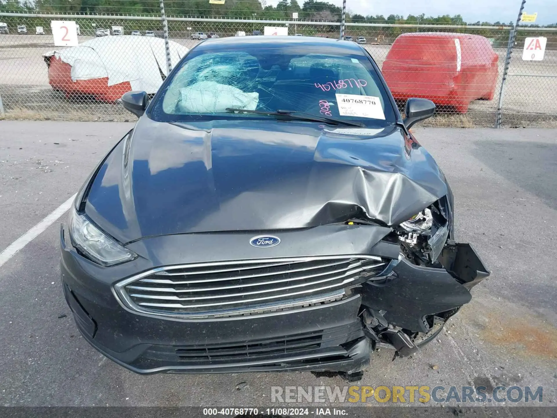 12 fotografías del automóvil dañado 3FA6P0HD9LR235200 FORD FUSION 2020