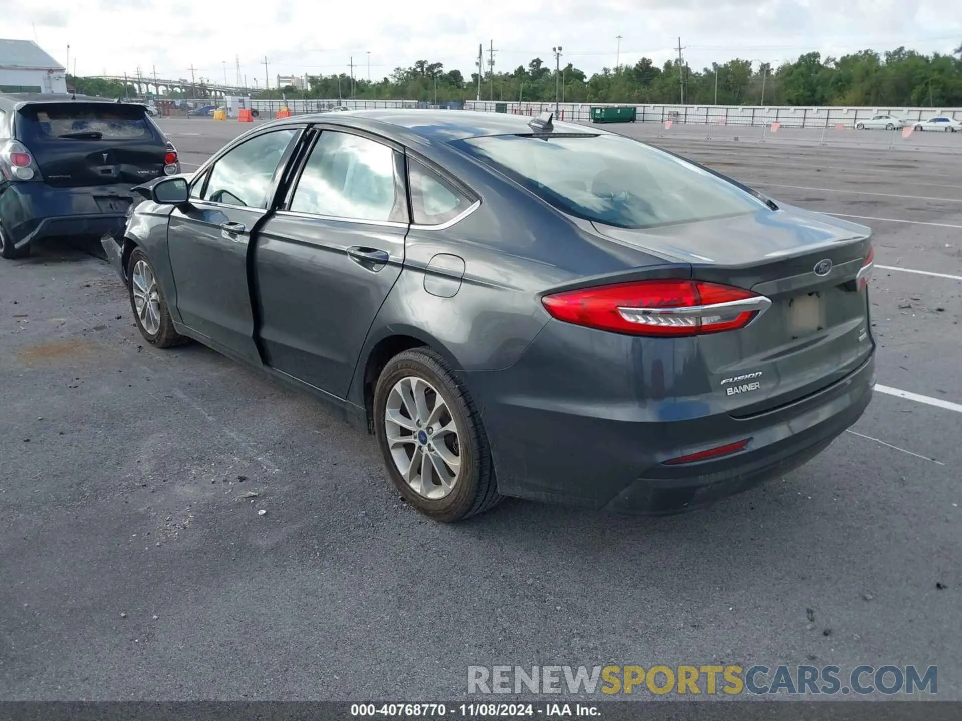 3 fotografías del automóvil dañado 3FA6P0HD9LR235200 FORD FUSION 2020