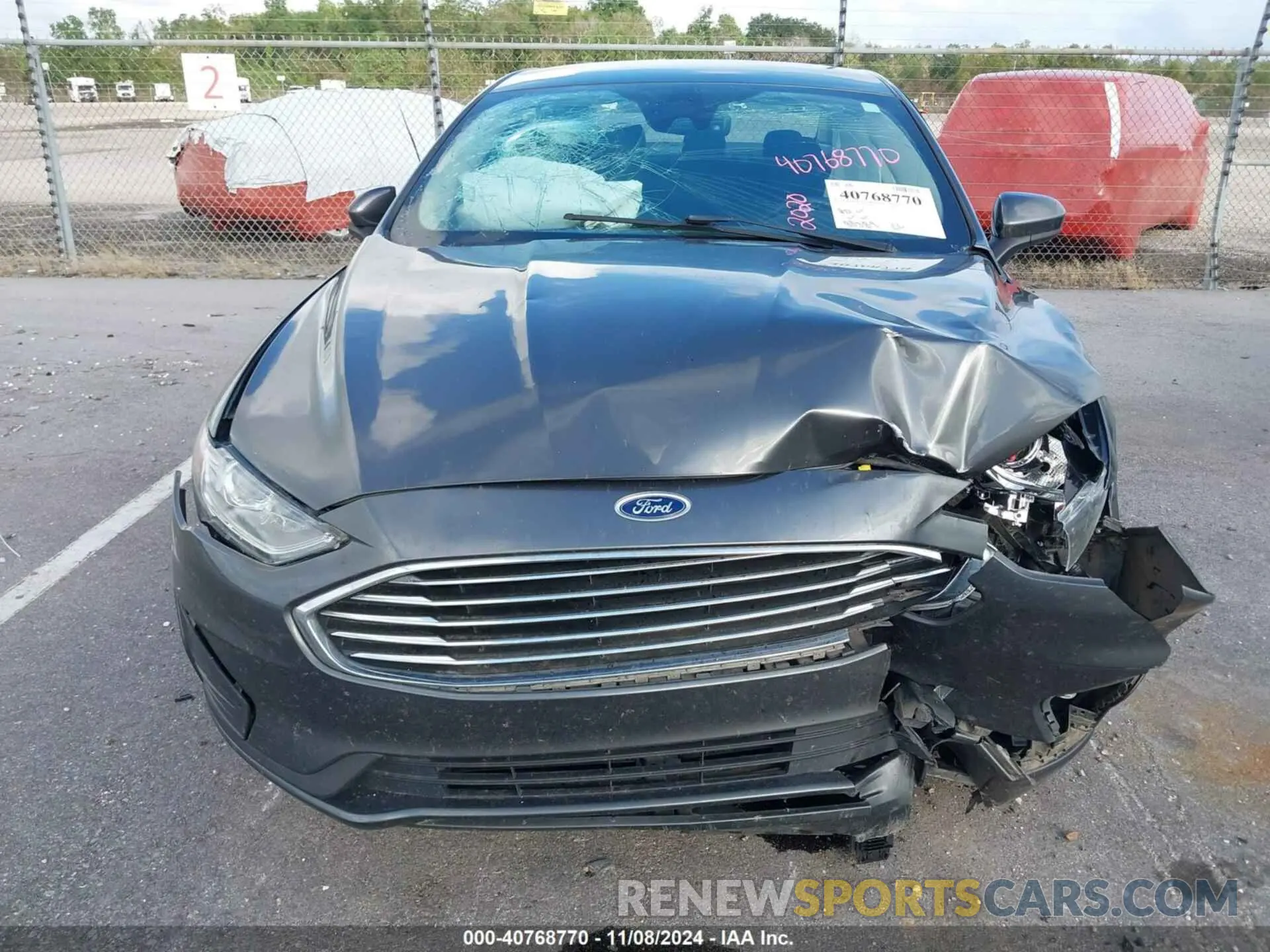 6 fotografías del automóvil dañado 3FA6P0HD9LR235200 FORD FUSION 2020