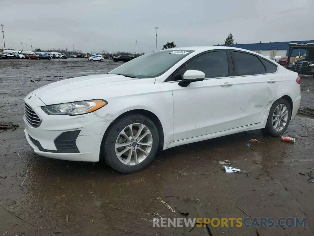 1 fotografías del automóvil dañado 3FA6P0HD9LR263756 FORD FUSION 2020