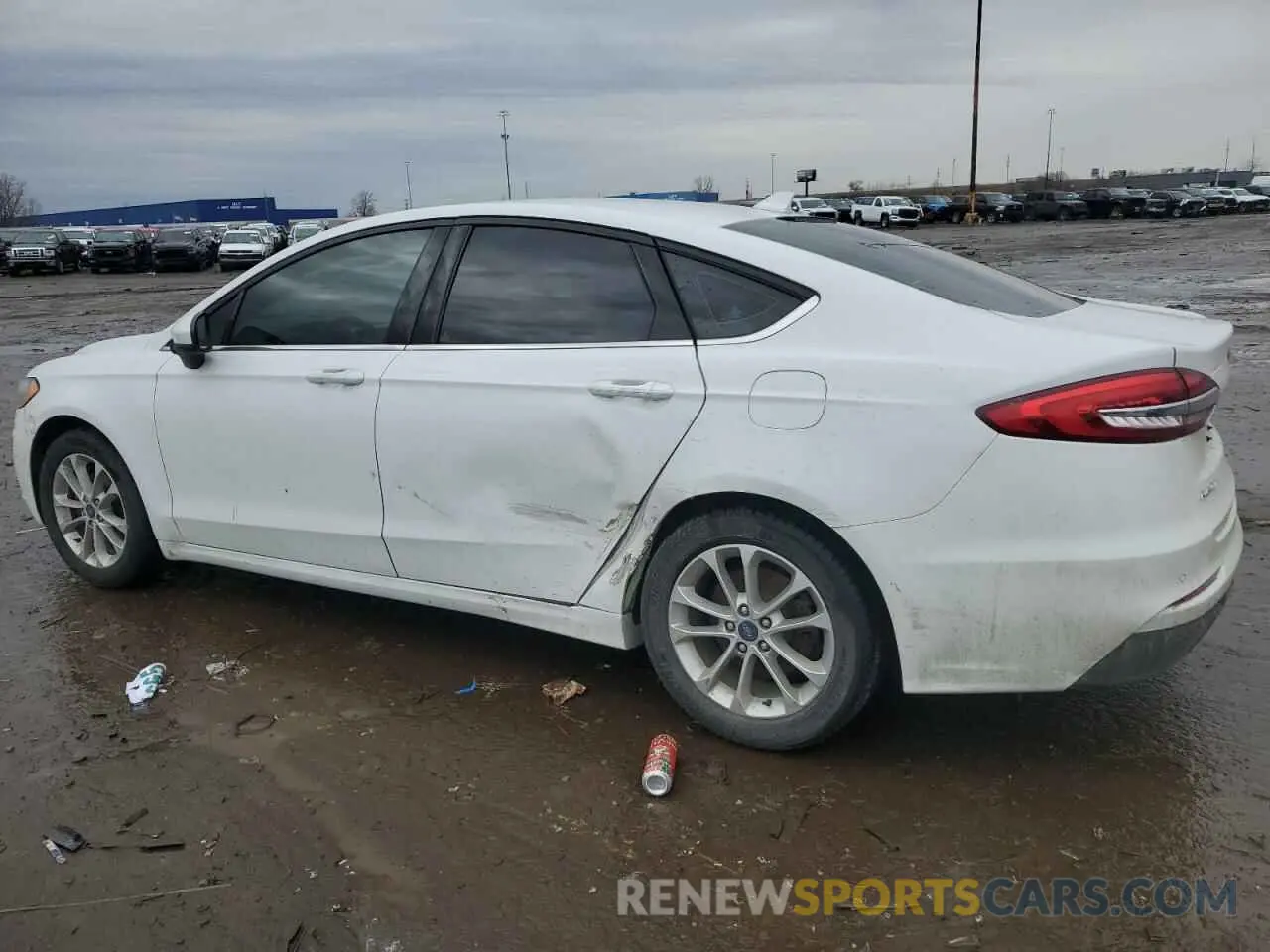 2 fotografías del automóvil dañado 3FA6P0HD9LR263756 FORD FUSION 2020