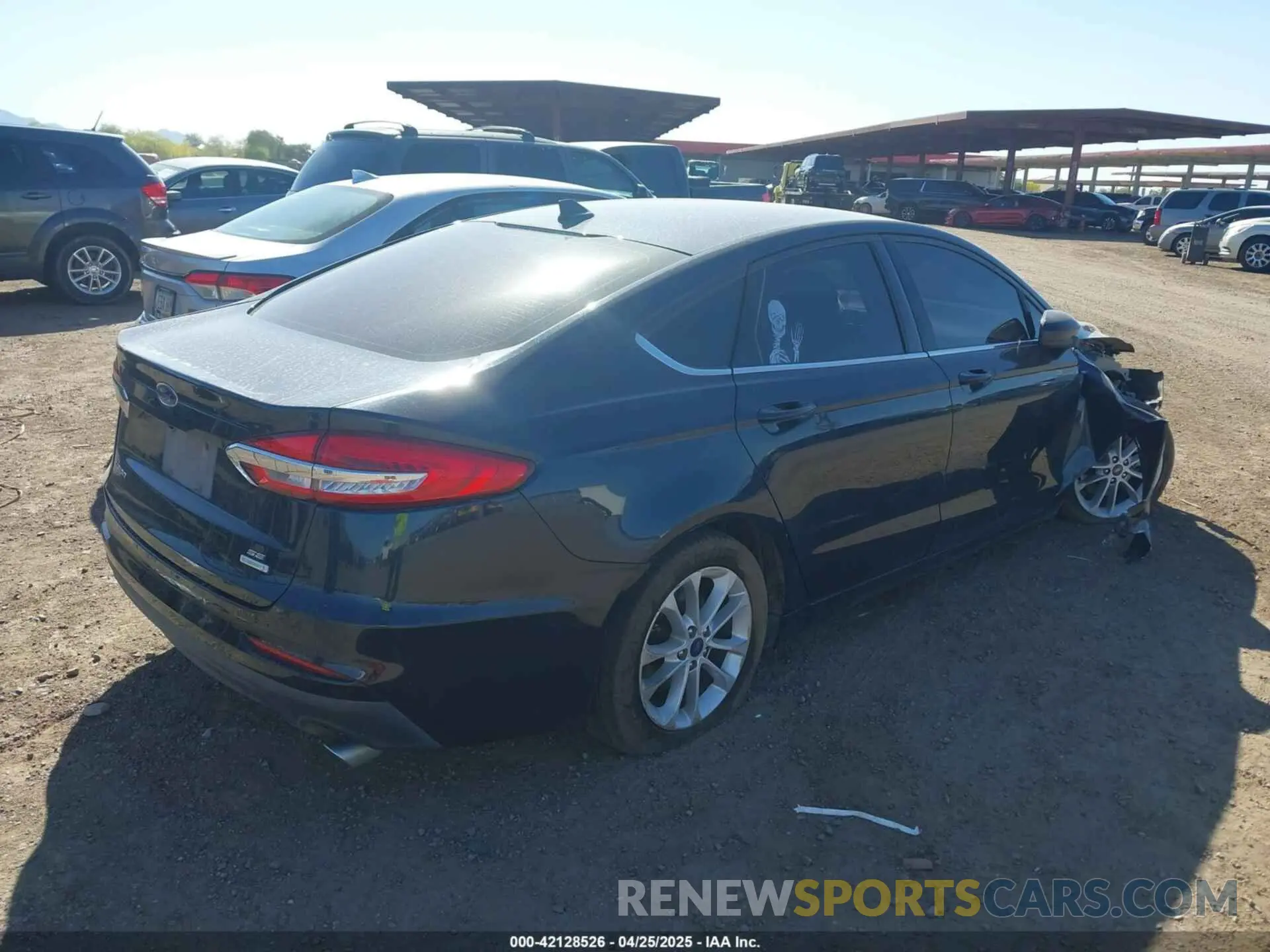 4 fotografías del automóvil dañado 3FA6P0HDXLR168137 FORD FUSION 2020