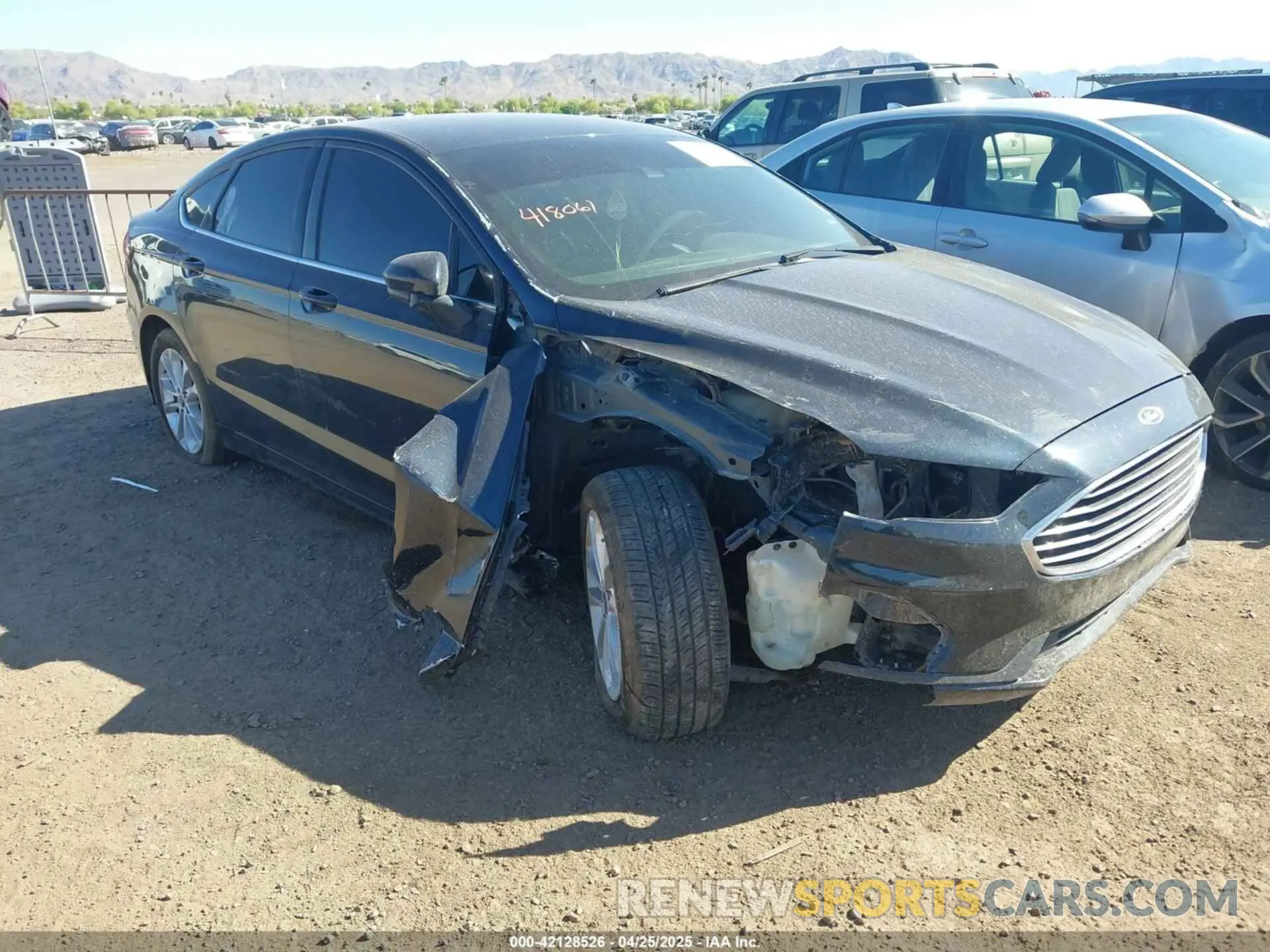 6 fotografías del automóvil dañado 3FA6P0HDXLR168137 FORD FUSION 2020