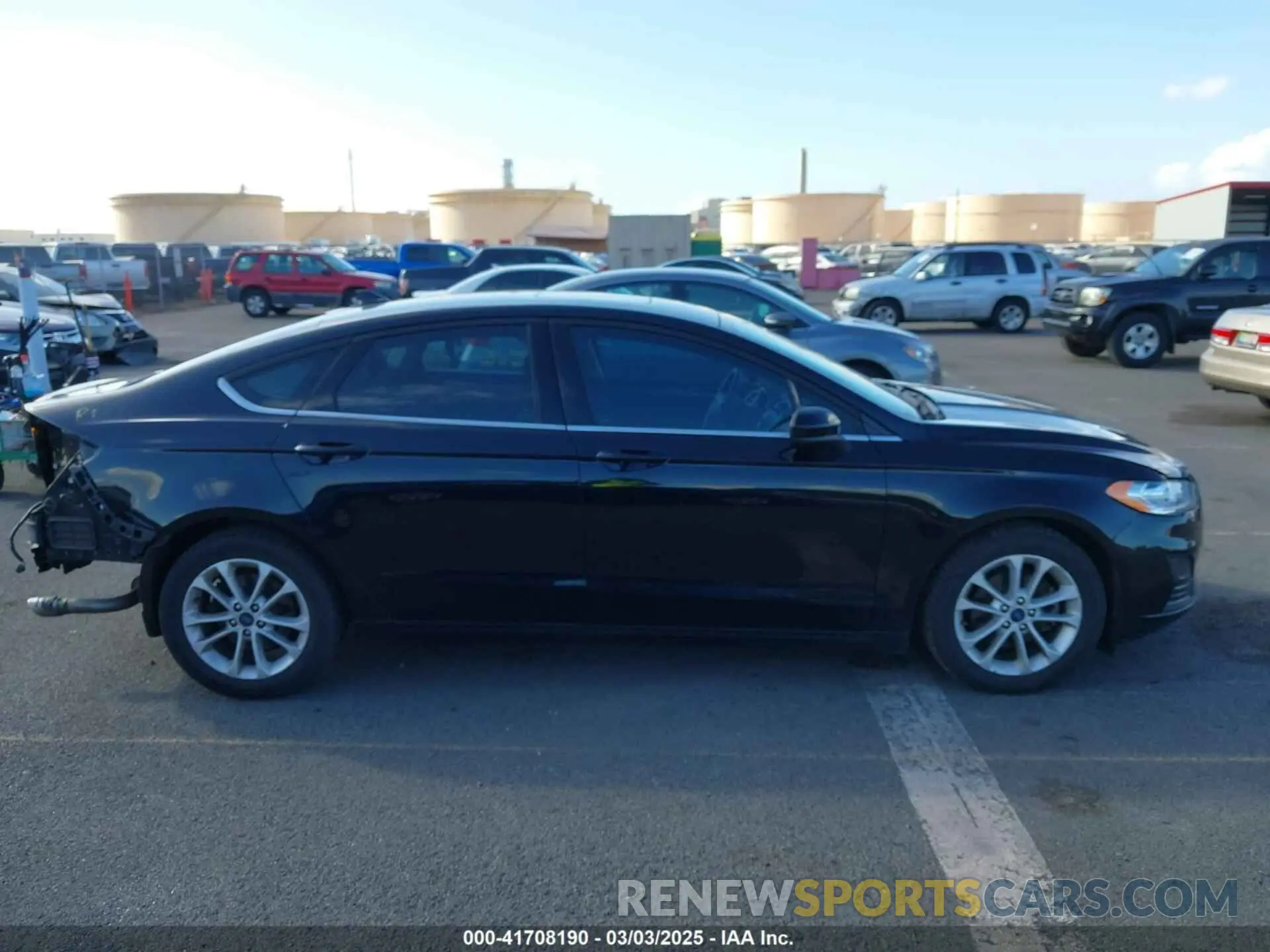 14 fotografías del automóvil dañado 3FA6P0HDXLR171801 FORD FUSION 2020