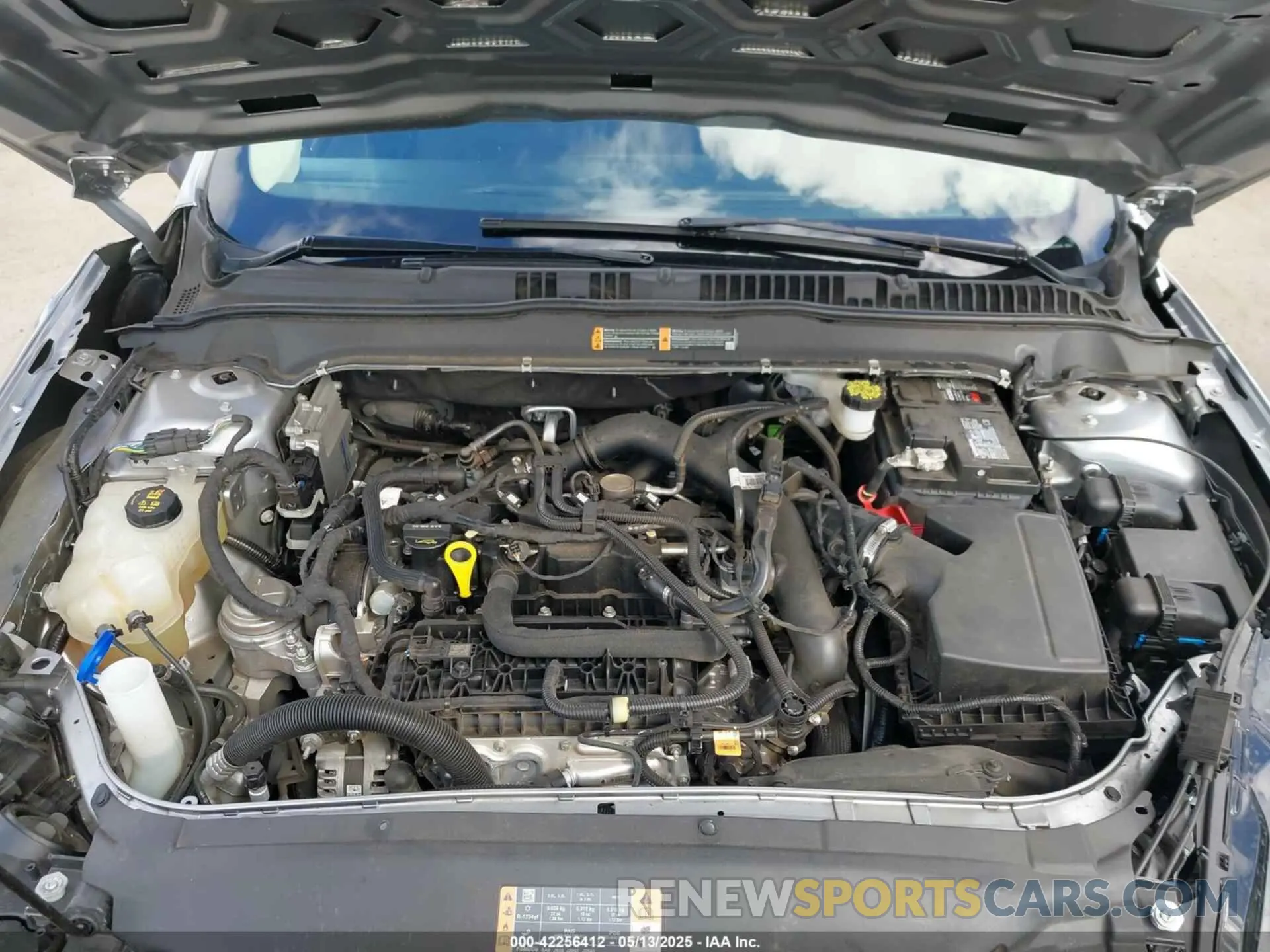 10 fotografías del automóvil dañado 3FA6P0HDXLR221578 FORD FUSION 2020