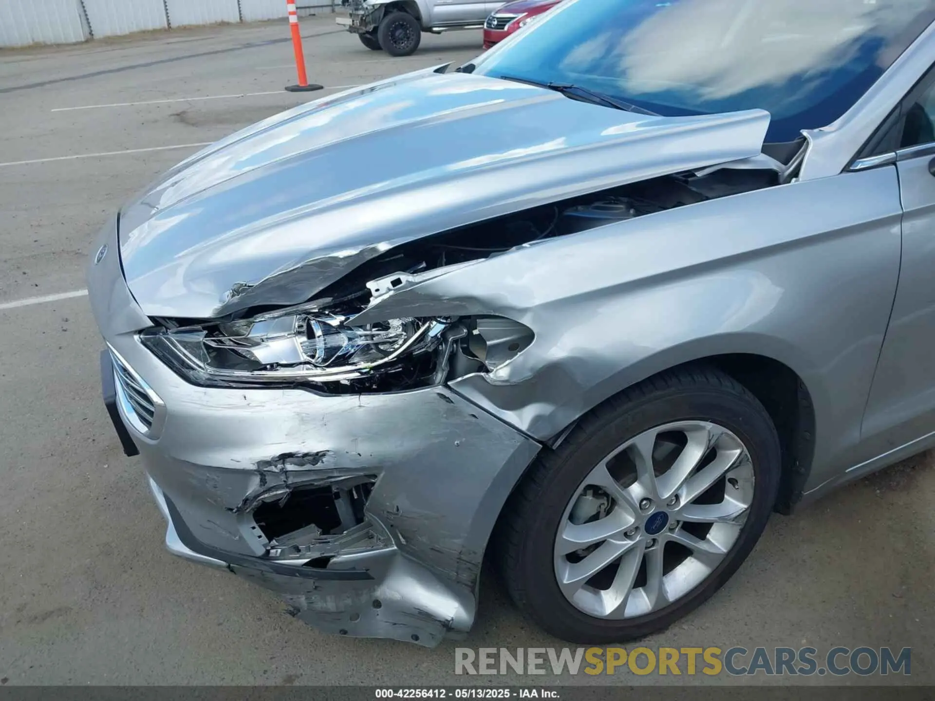 17 fotografías del automóvil dañado 3FA6P0HDXLR221578 FORD FUSION 2020