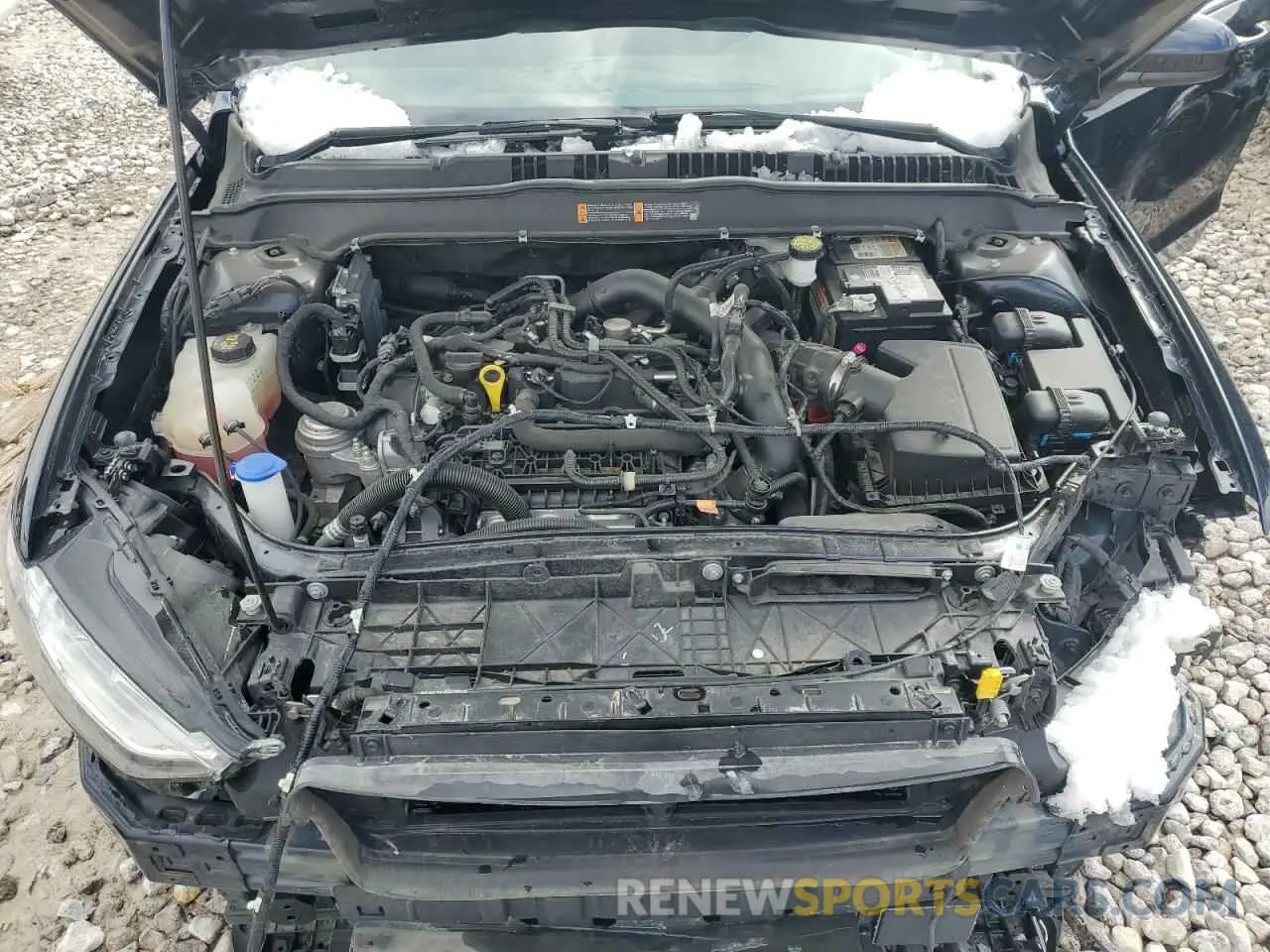11 fotografías del automóvil dañado 3FA6P0HDXLR226389 FORD FUSION 2020