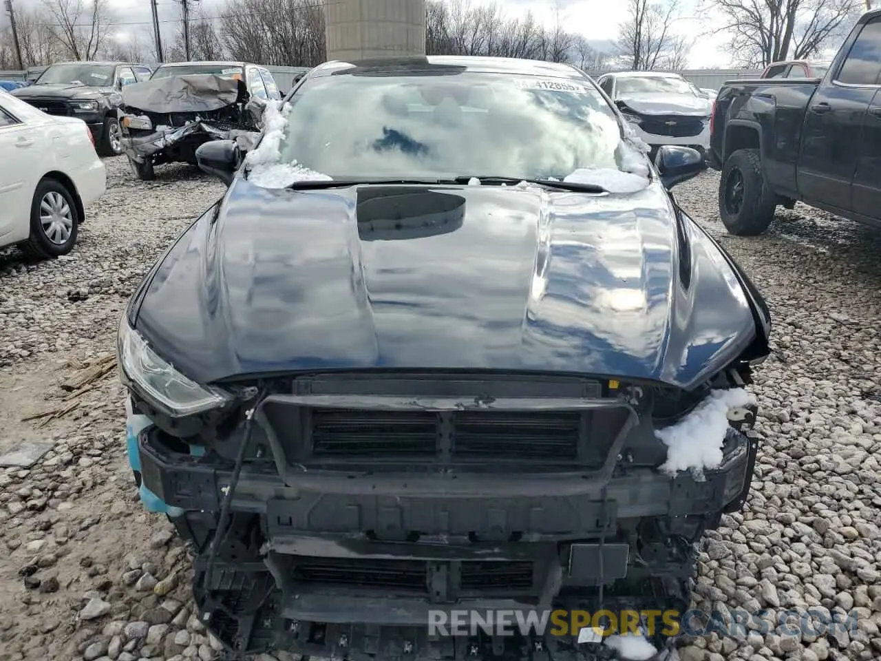 5 fotografías del automóvil dañado 3FA6P0HDXLR226389 FORD FUSION 2020