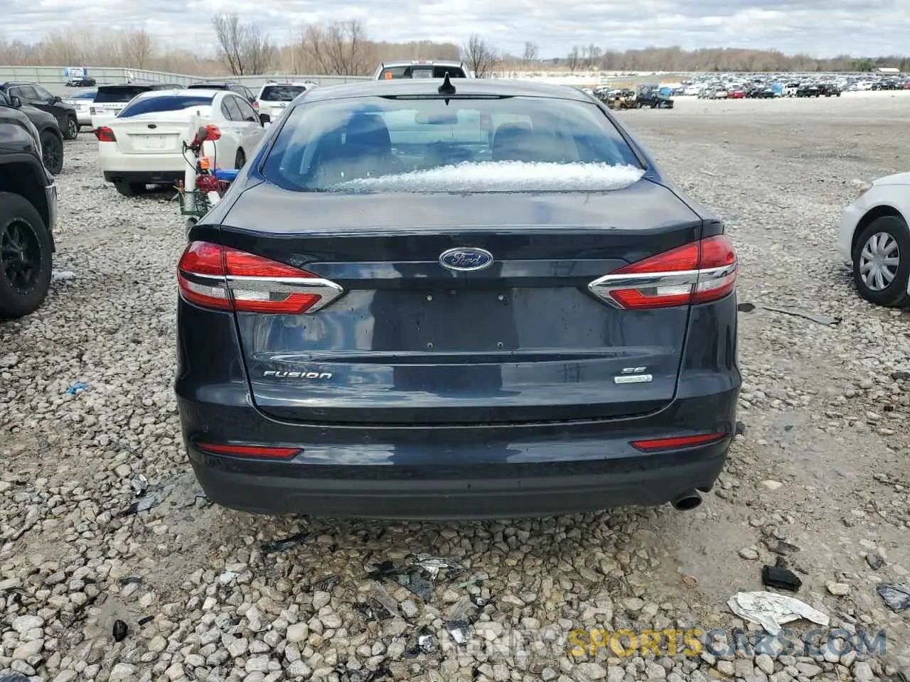 6 fotografías del automóvil dañado 3FA6P0HDXLR226389 FORD FUSION 2020