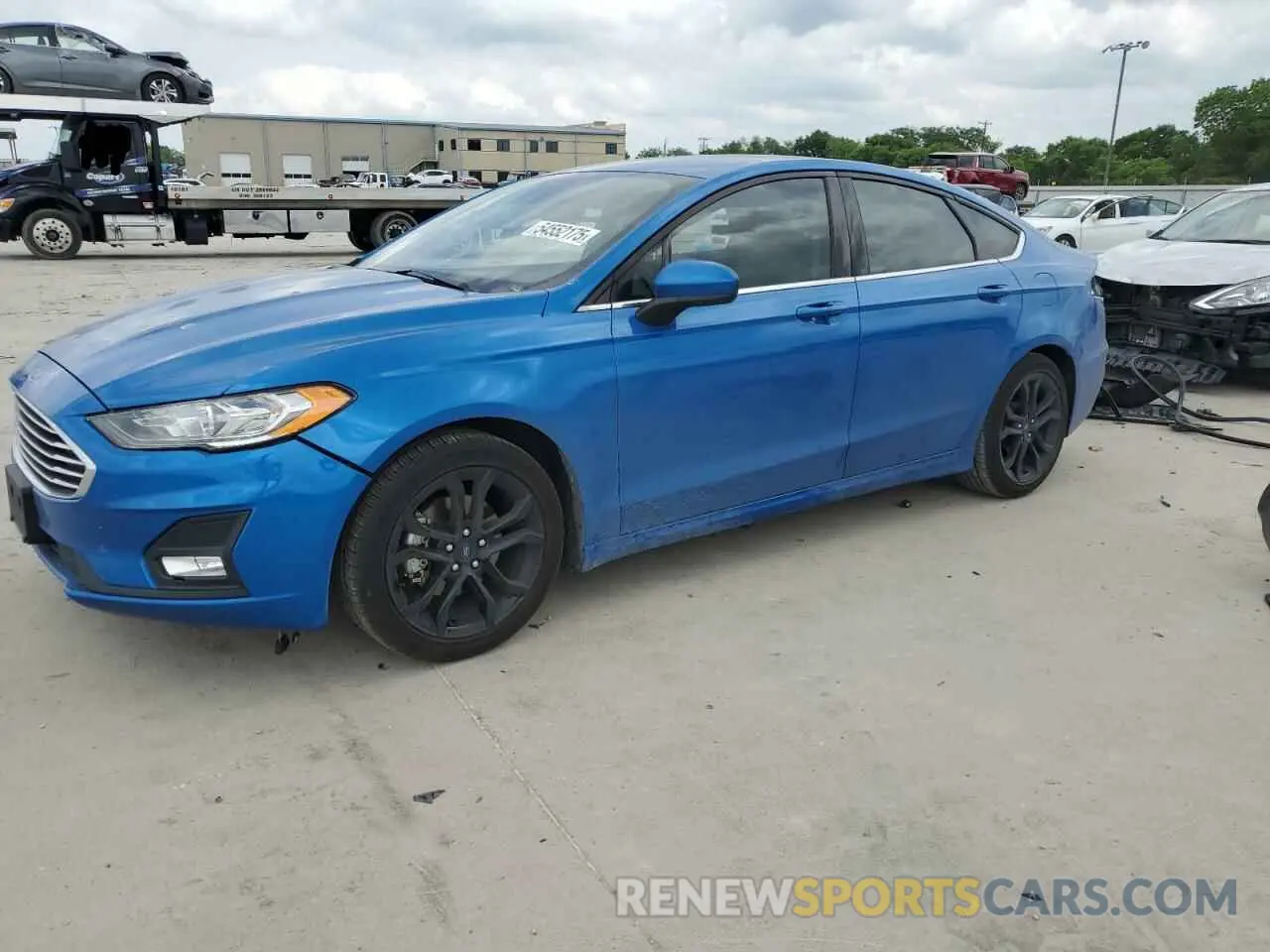 1 fotografías del automóvil dañado 3FA6P0HDXLR226540 FORD FUSION 2020