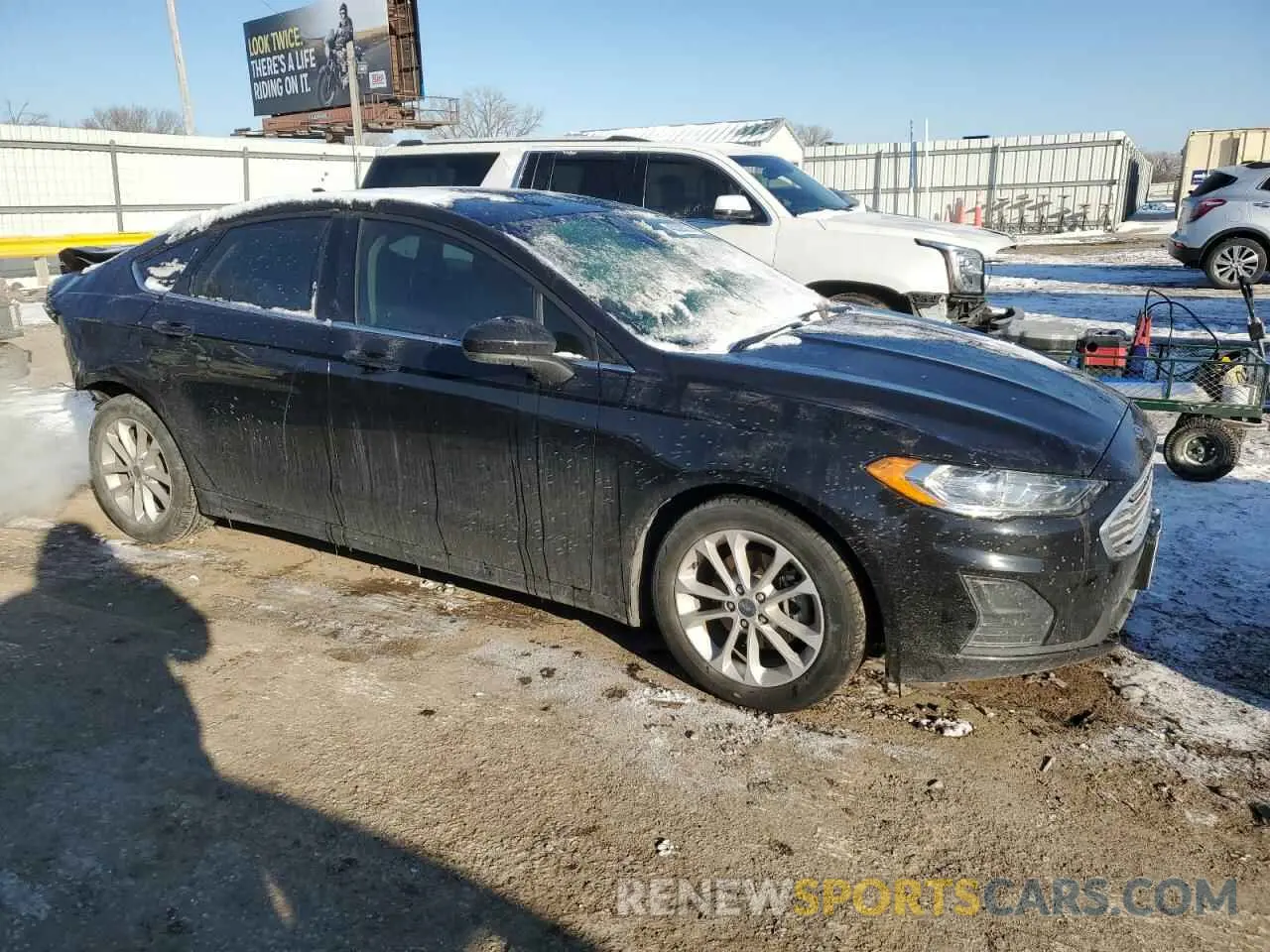 4 fotografías del automóvil dañado 3FA6P0HDXLR232791 FORD FUSION 2020