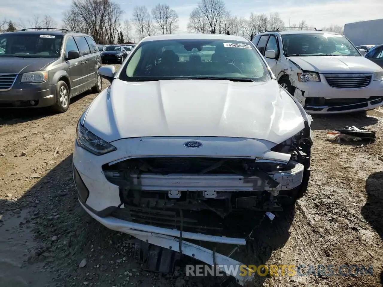 5 fotografías del automóvil dañado 3FA6P0HDXLR248747 FORD FUSION 2020