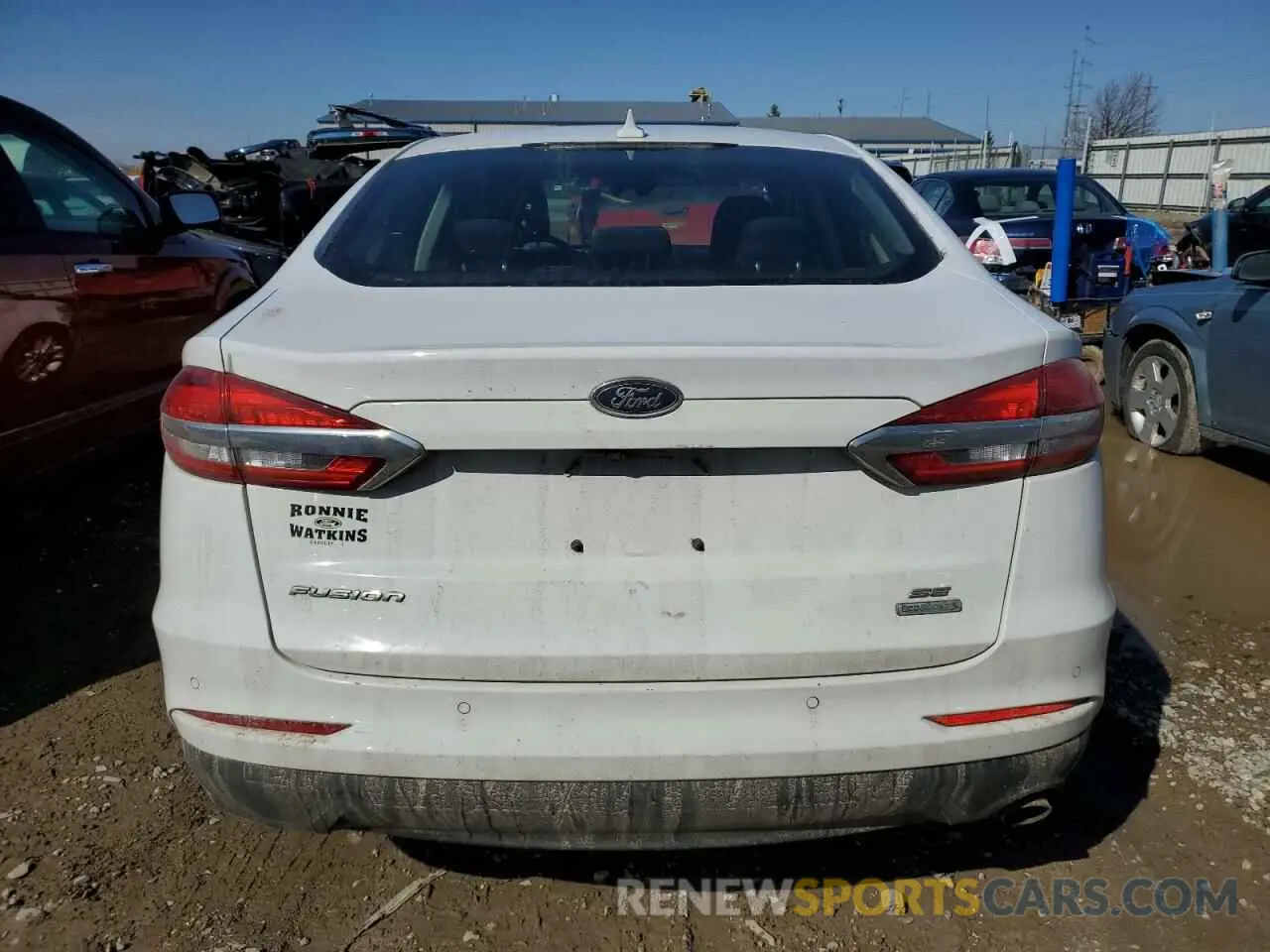 6 fotografías del automóvil dañado 3FA6P0HDXLR248747 FORD FUSION 2020