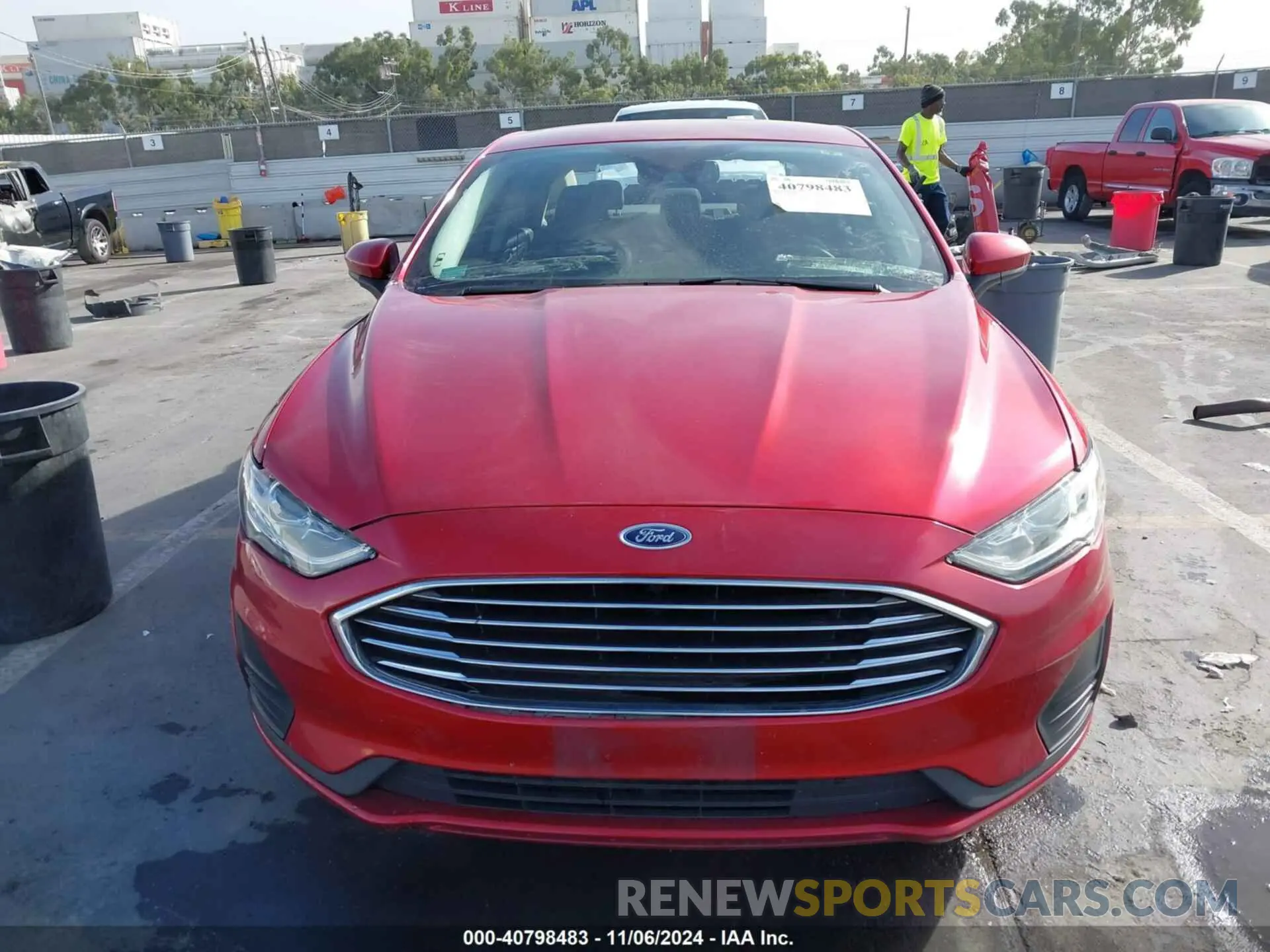 13 fotografías del automóvil dañado 3FA6P0HDXLR265452 FORD FUSION 2020