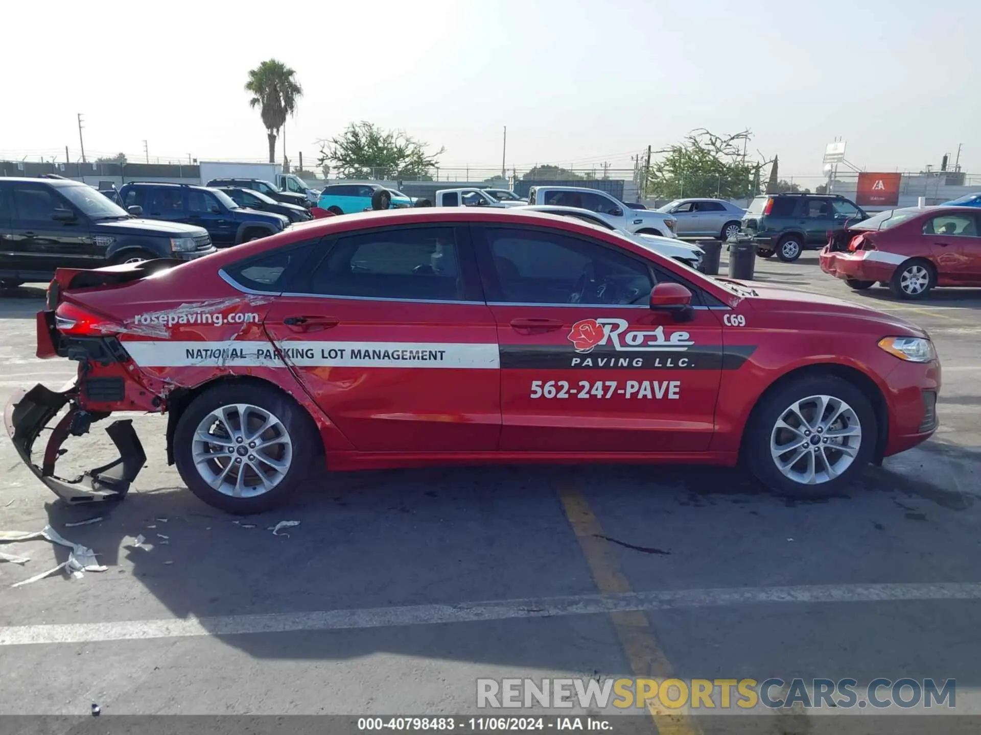 14 fotografías del automóvil dañado 3FA6P0HDXLR265452 FORD FUSION 2020