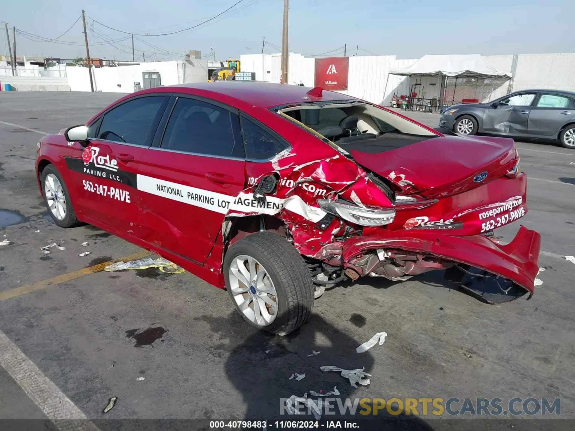 3 fotografías del automóvil dañado 3FA6P0HDXLR265452 FORD FUSION 2020
