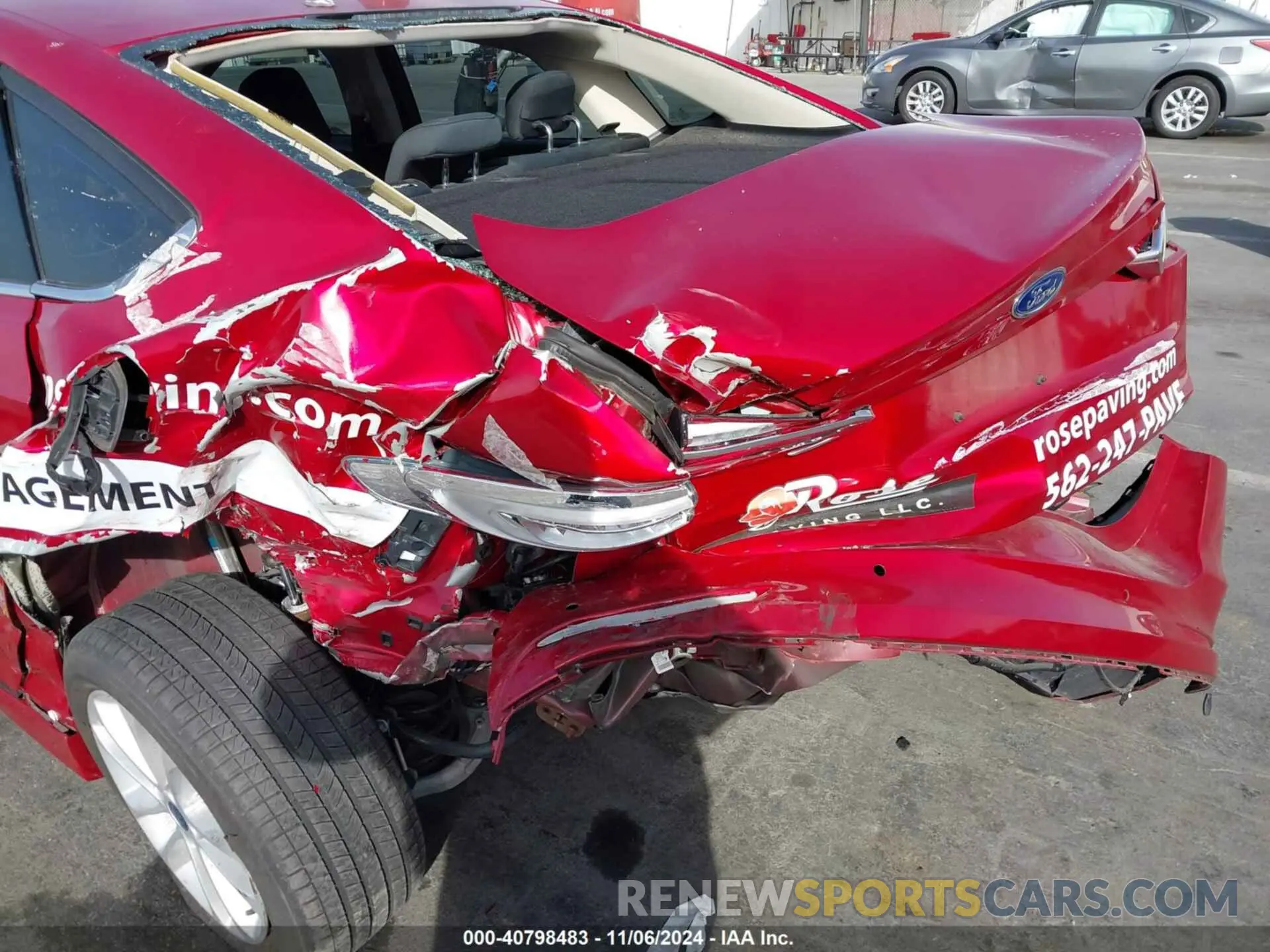 6 fotografías del automóvil dañado 3FA6P0HDXLR265452 FORD FUSION 2020