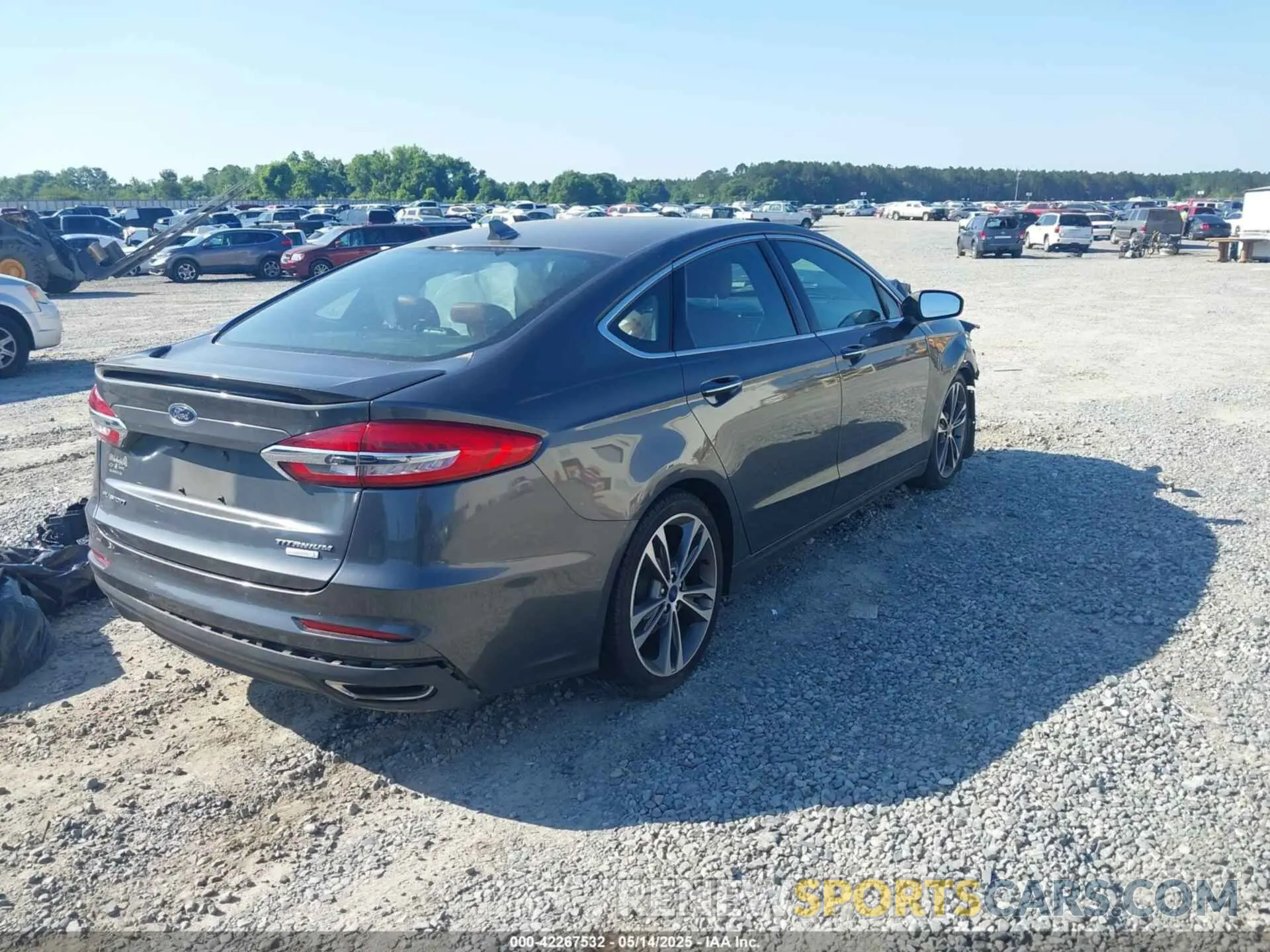 4 fotografías del automóvil dañado 3FA6P0K91LR175109 FORD FUSION 2020