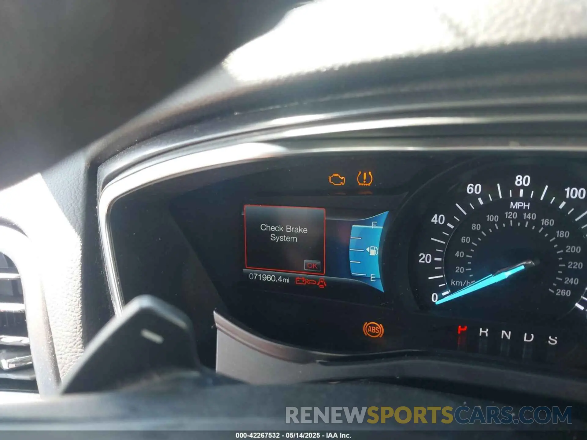 7 fotografías del automóvil dañado 3FA6P0K91LR175109 FORD FUSION 2020