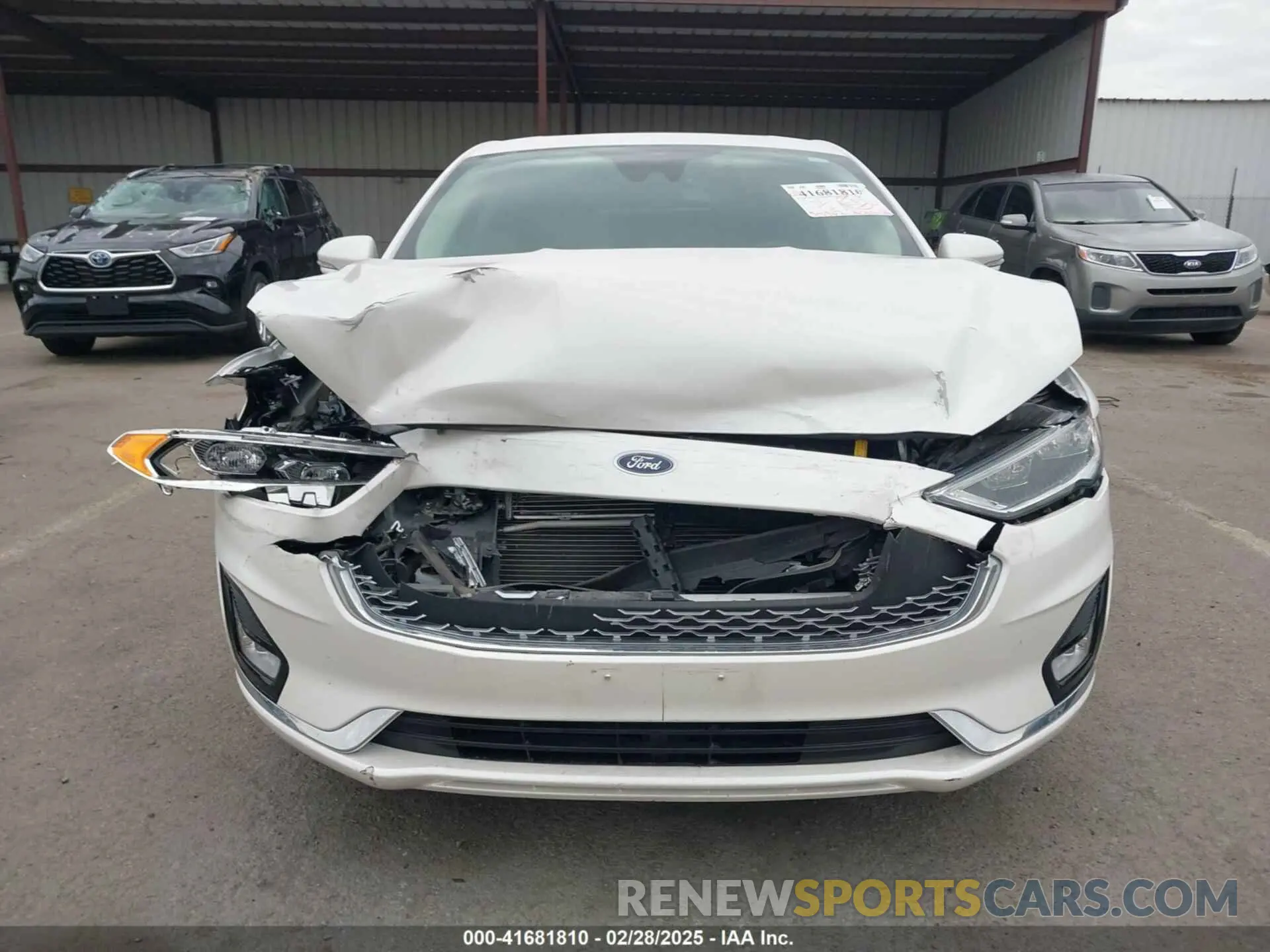 12 fotografías del automóvil dañado 3FA6P0K92LR103416 FORD FUSION 2020