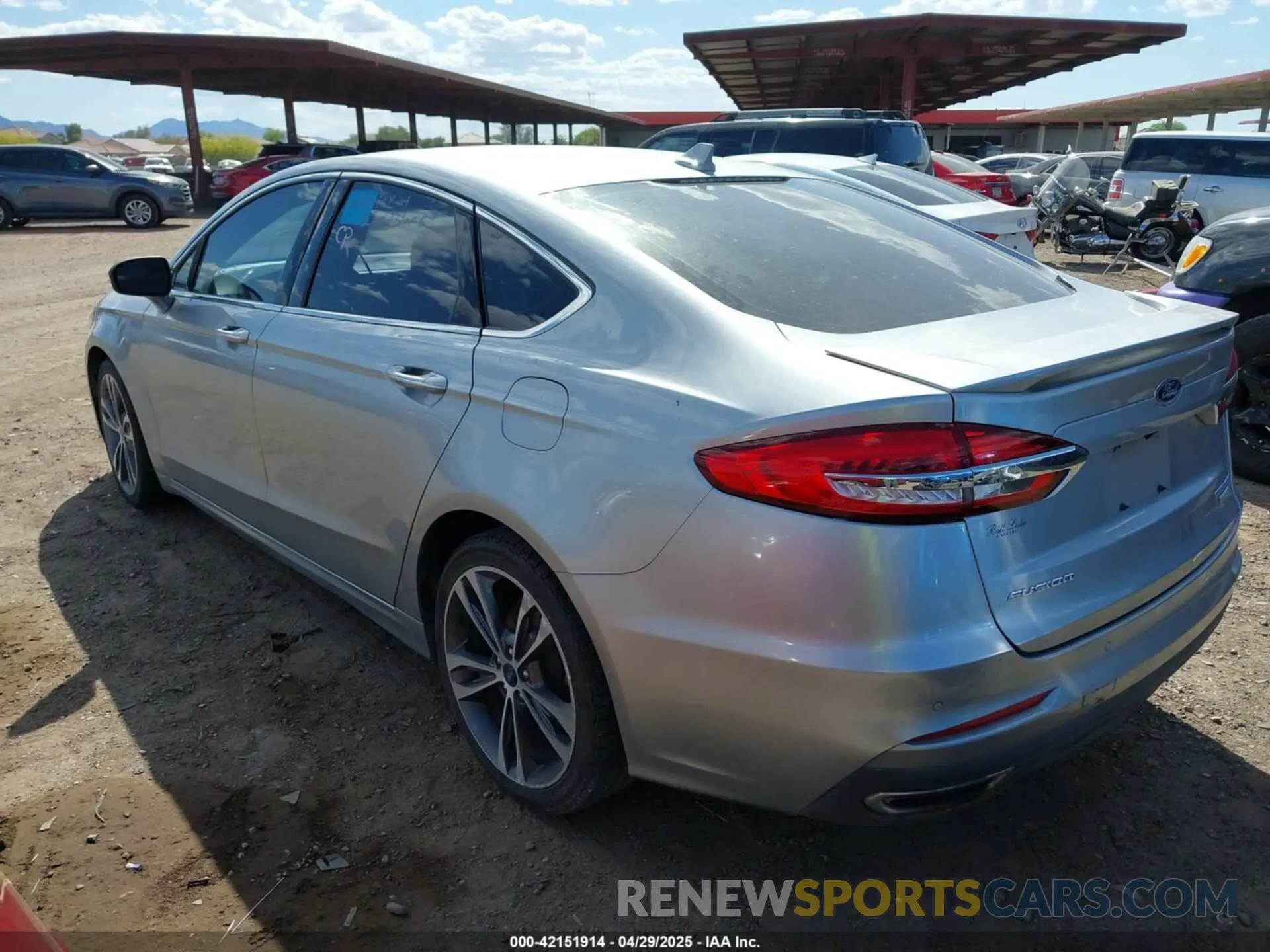 3 fotografías del automóvil dañado 3FA6P0K92LR118367 FORD FUSION 2020