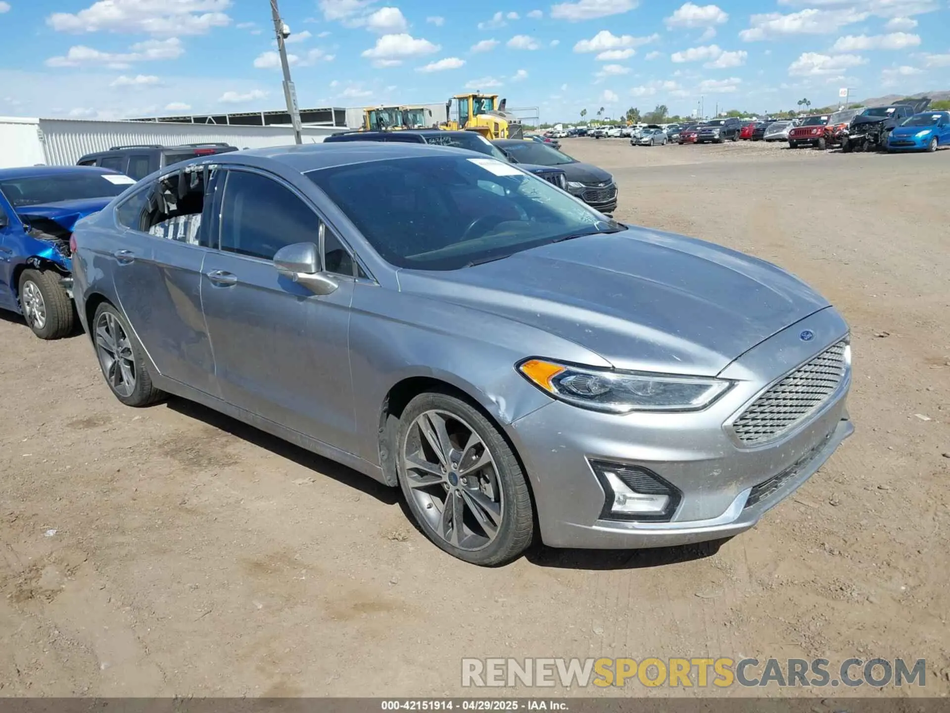 6 fotografías del automóvil dañado 3FA6P0K92LR118367 FORD FUSION 2020