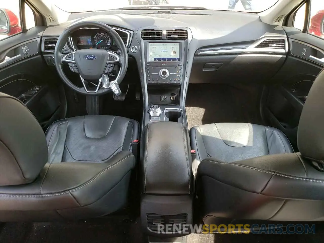 8 fotografías del automóvil dañado 3FA6P0K92LR164040 FORD FUSION 2020