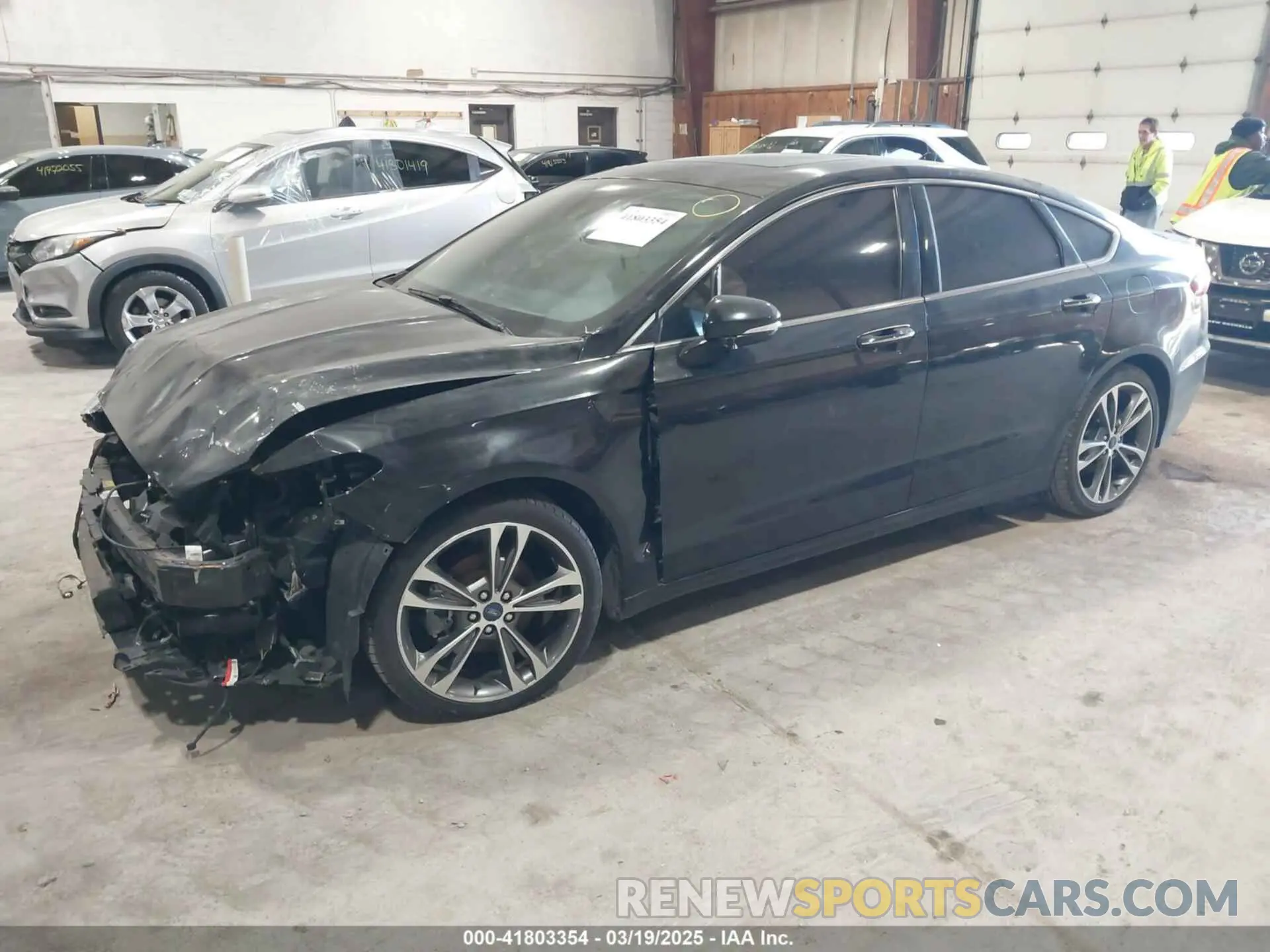 2 fotografías del automóvil dañado 3FA6P0K93LR175712 FORD FUSION 2020